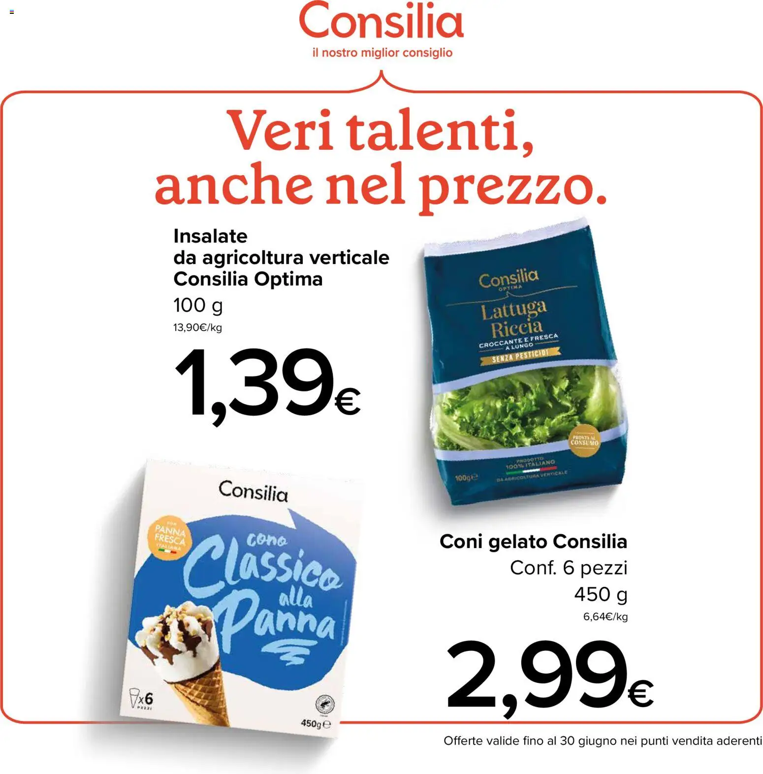 Volantino Italmark del 04.06.2026 | Pagina: 31 | Prodotti: Panna, Gelato, Lattuga