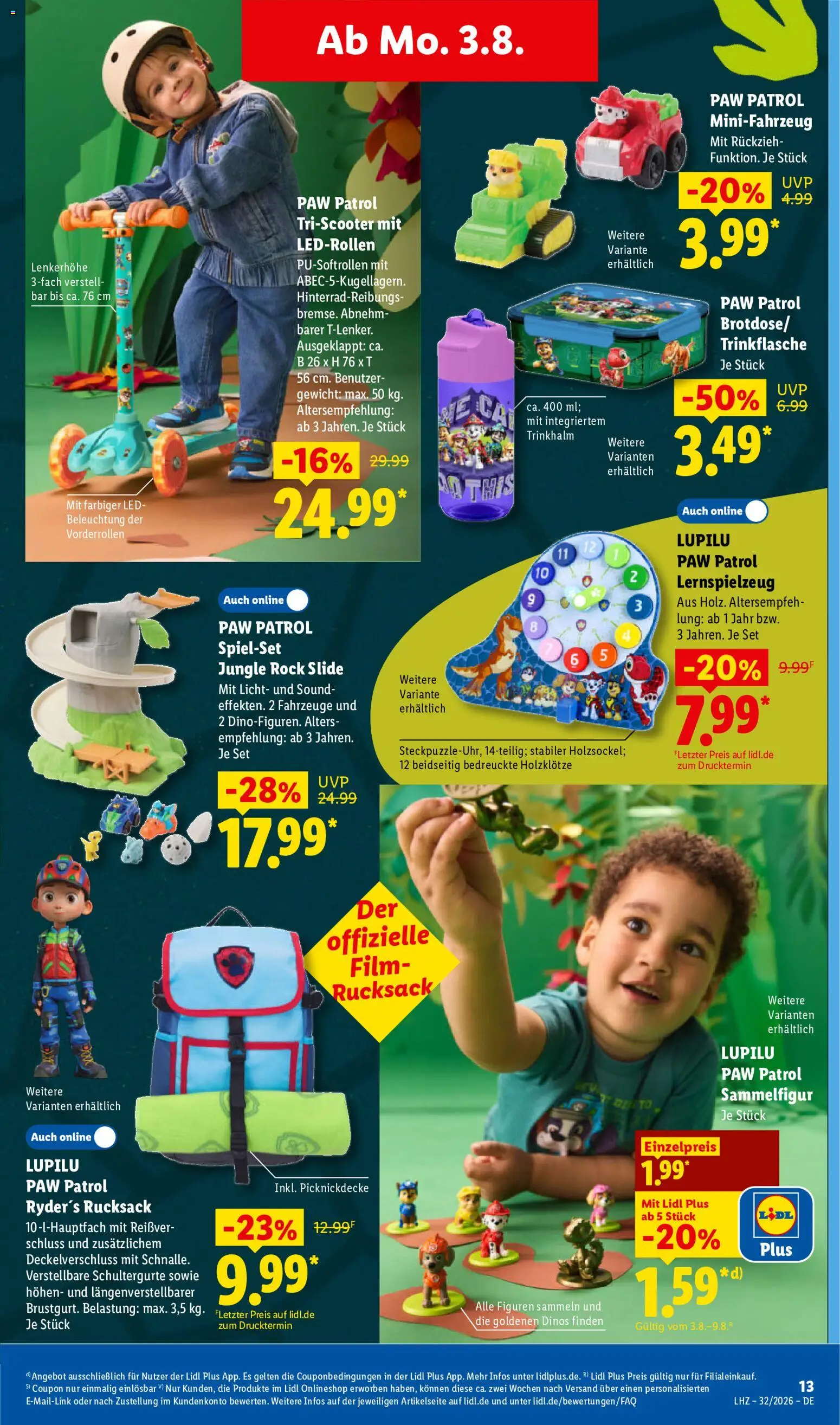 Lidl Německo leták od 03.08.2026 | Strana: 29 | Produkty: LED