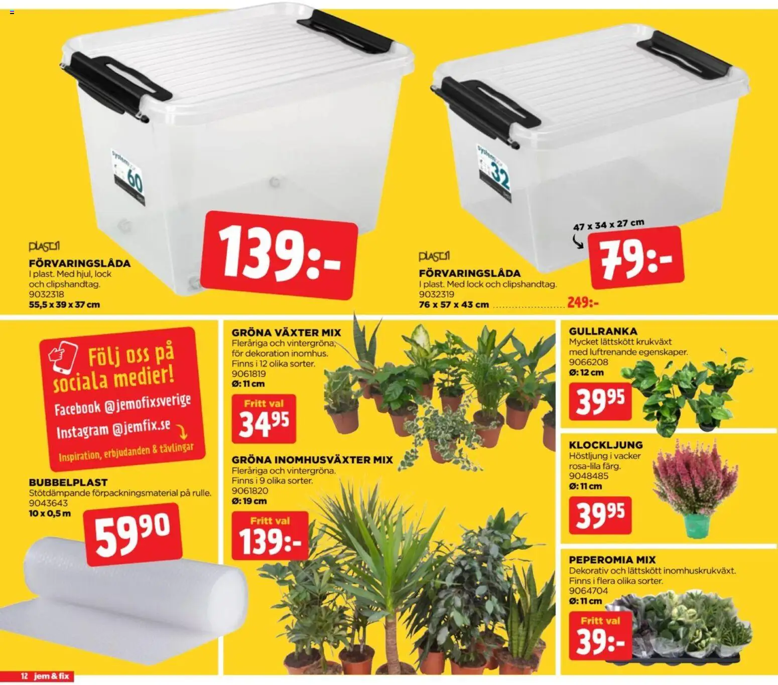 Jem & Fix reklamblad aktuell från 20/09/2026 | Sida: 12