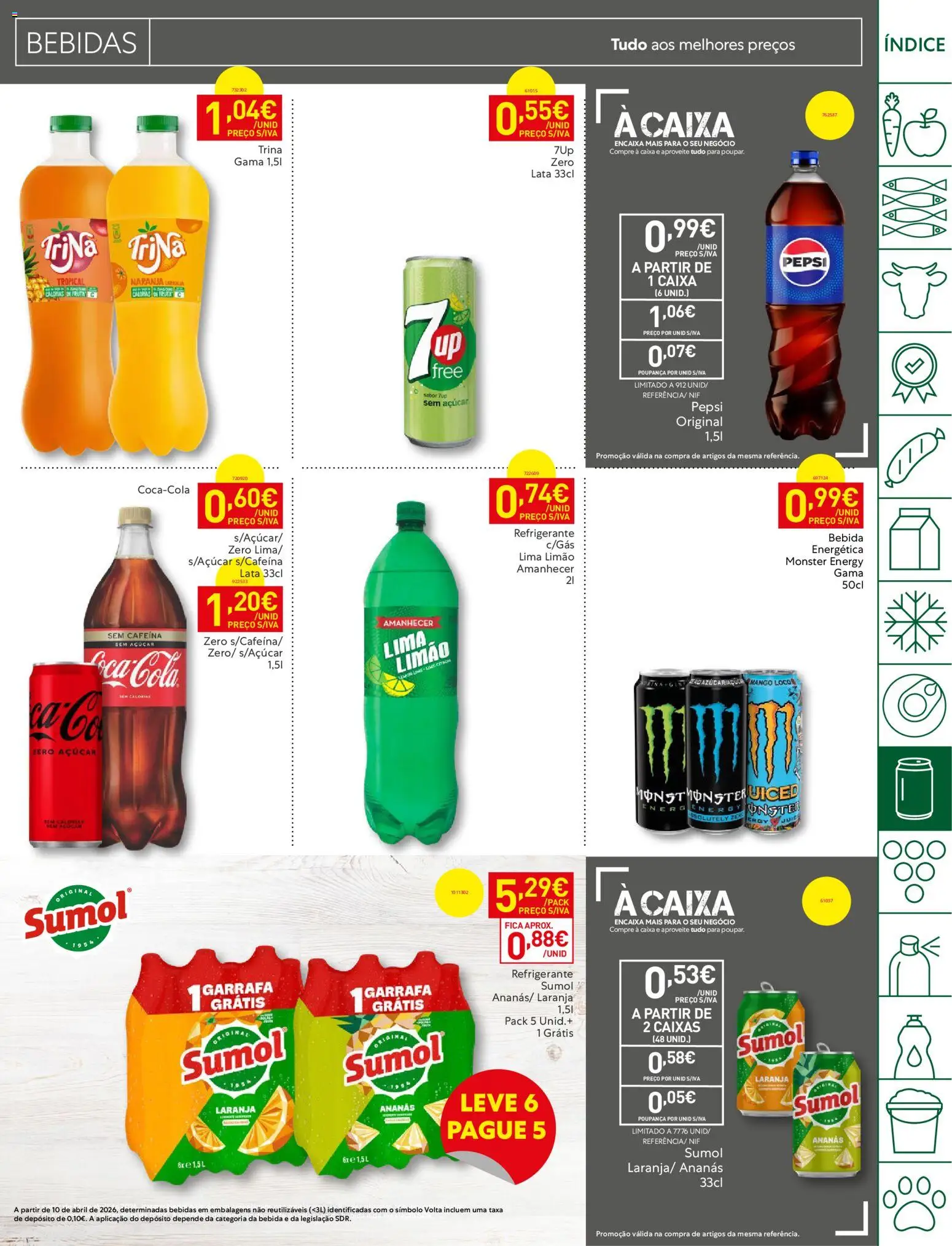 Recheio folheto │ válido de 23/06/2026 | Página: 25 | Produtos: Refrigerante, Caixa, Açúcar, Bebida