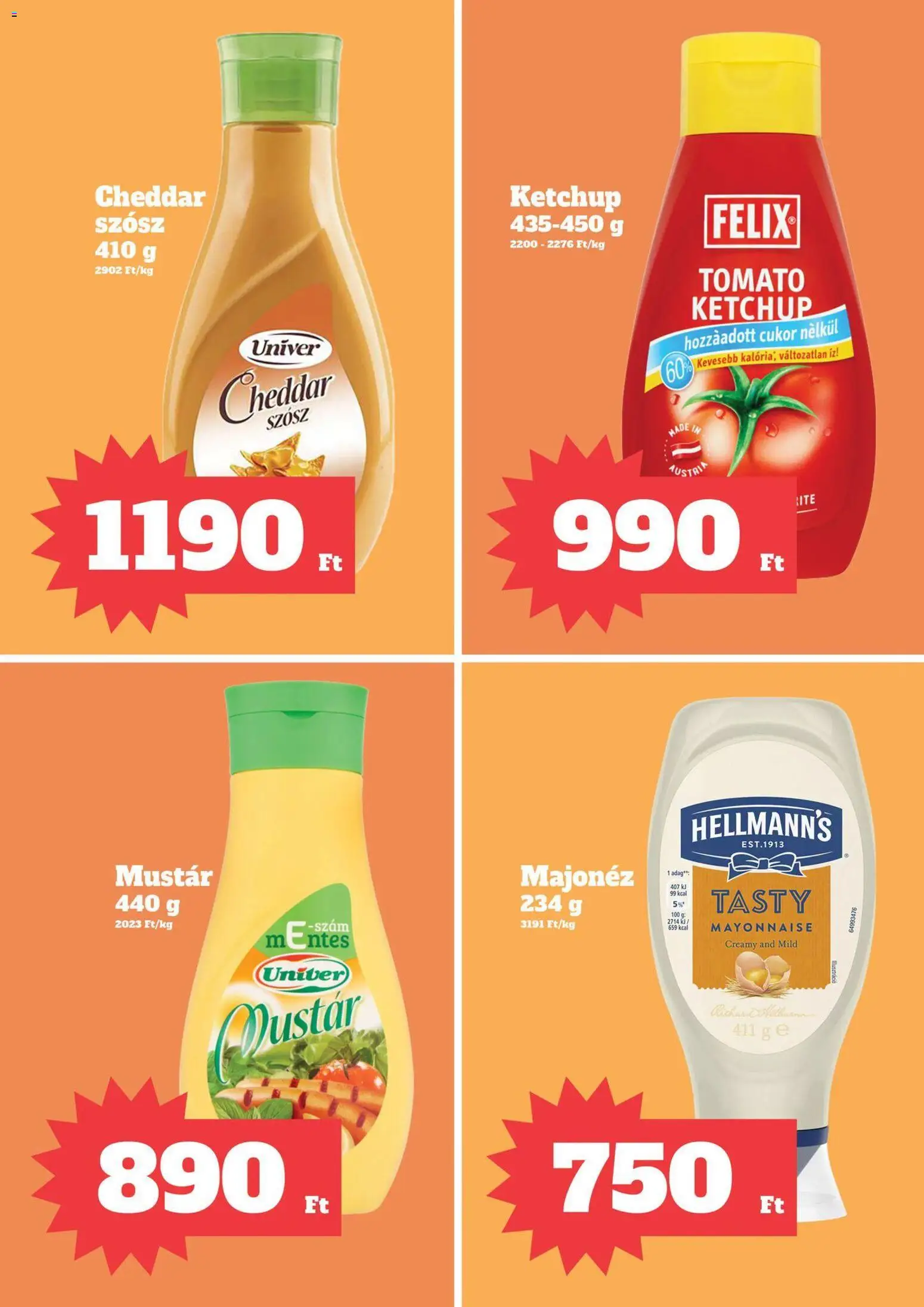 Family Diszkont akciós ujság - amely érvényes a következő dátumtól: 2026.09.24. | Oldal: 29 | Termékek: Cheddar, Ketchup, Majonéz, Szósz