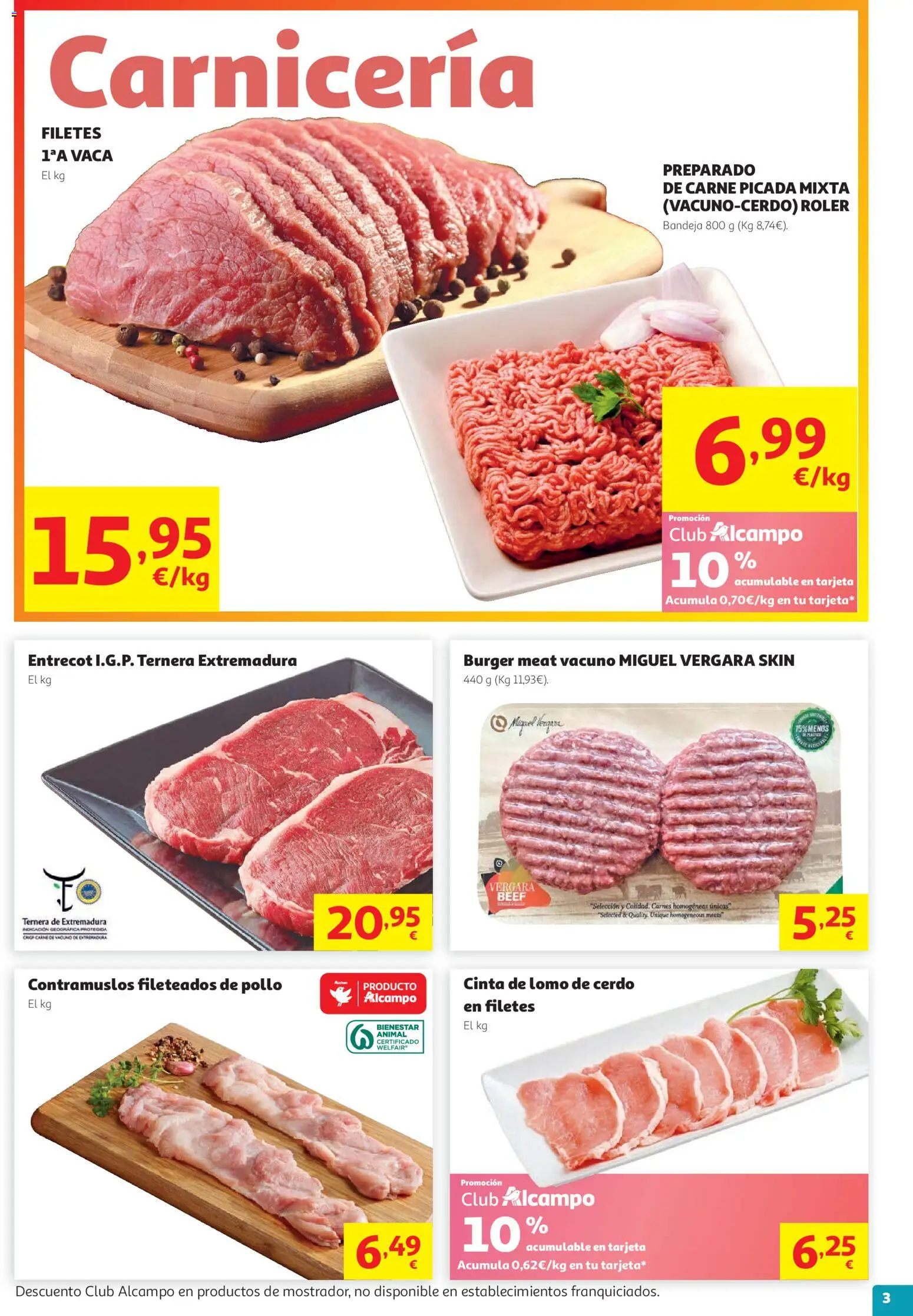 Alcampo HP Catalan │ válido desde el 05.05.2026 | Página: 3 | Productos: Cerdo, Bandeja