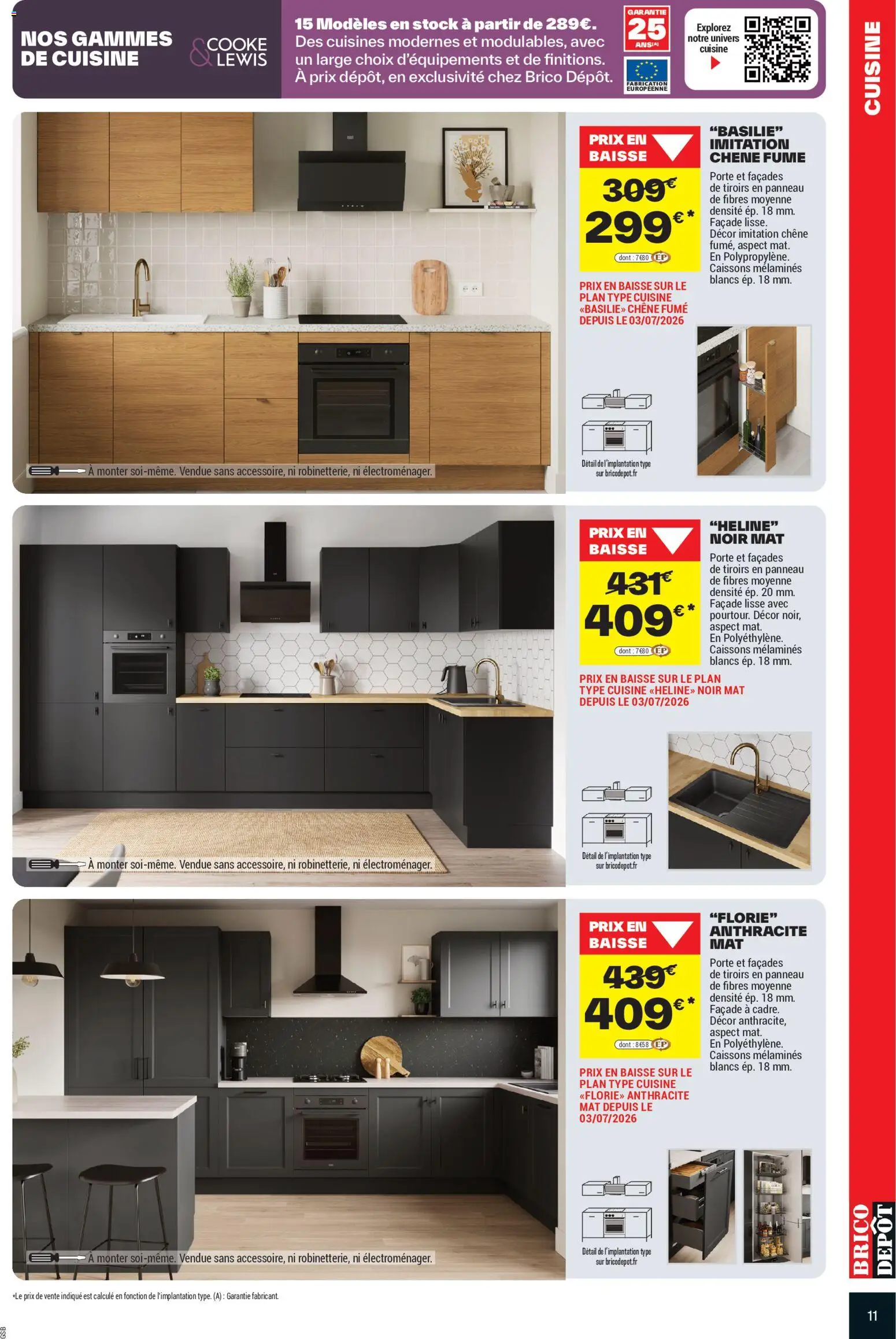 {H1} | Page: 11 | Produits: Porte, Tiroirs