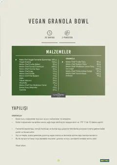21 Ekim 2025 tarihinden itibaren geçerli olan Metro kataloğu önizlemesi | Sayfa: 23 | Ürünler: Hindistan Cevizi, Badem, Yulaf, Hurma