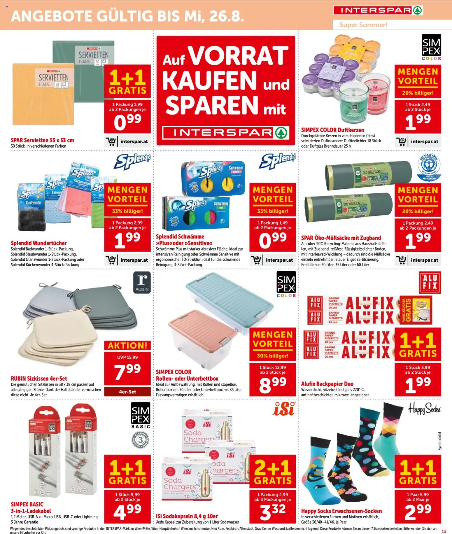 Interspar - Broschüre gültig ab 07.08.2026 | Seite: 13 | Produkte: PC