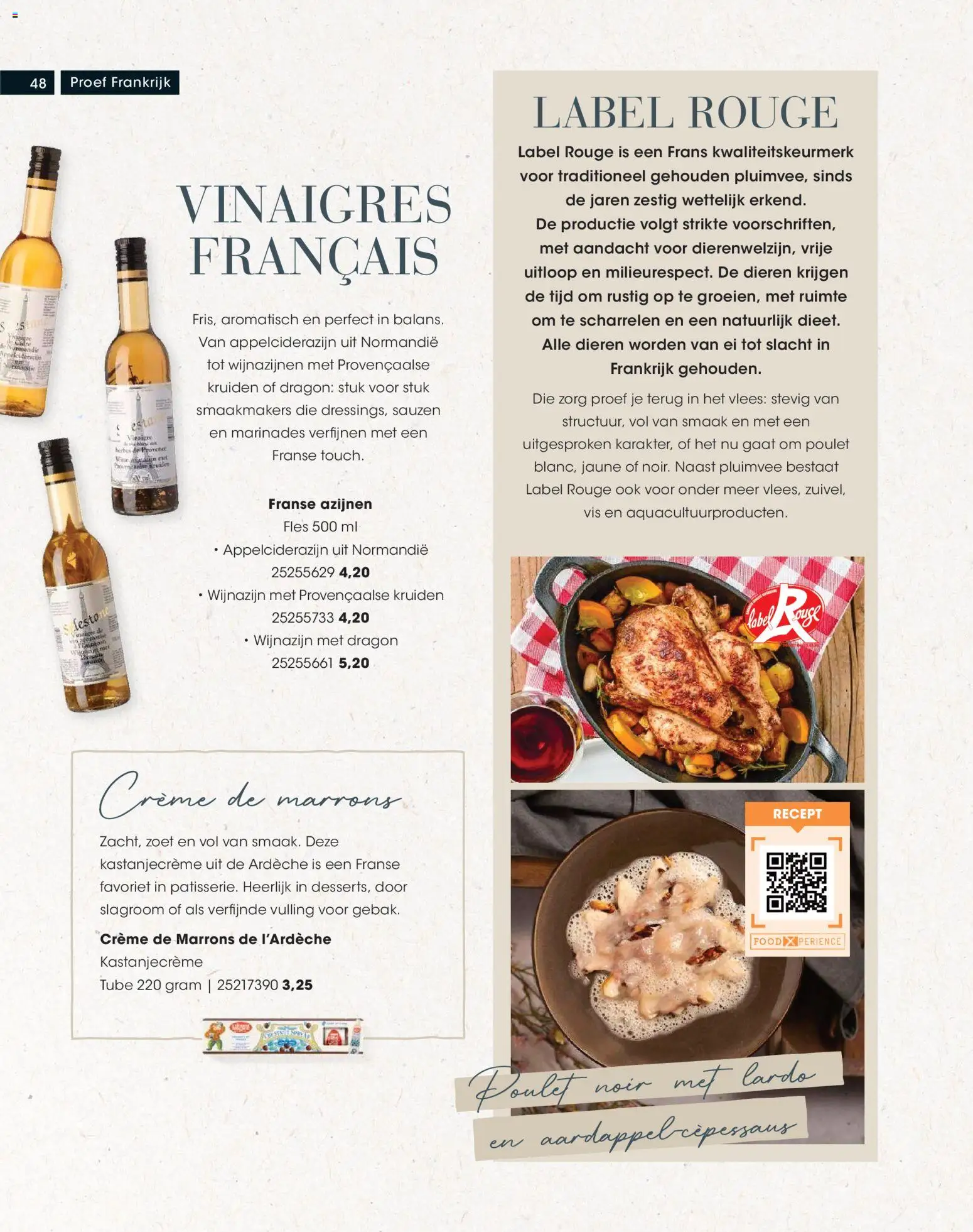 {H1} | Pagina: 48 | Producten: Vlees, Sauzen, Fles, Kruiden