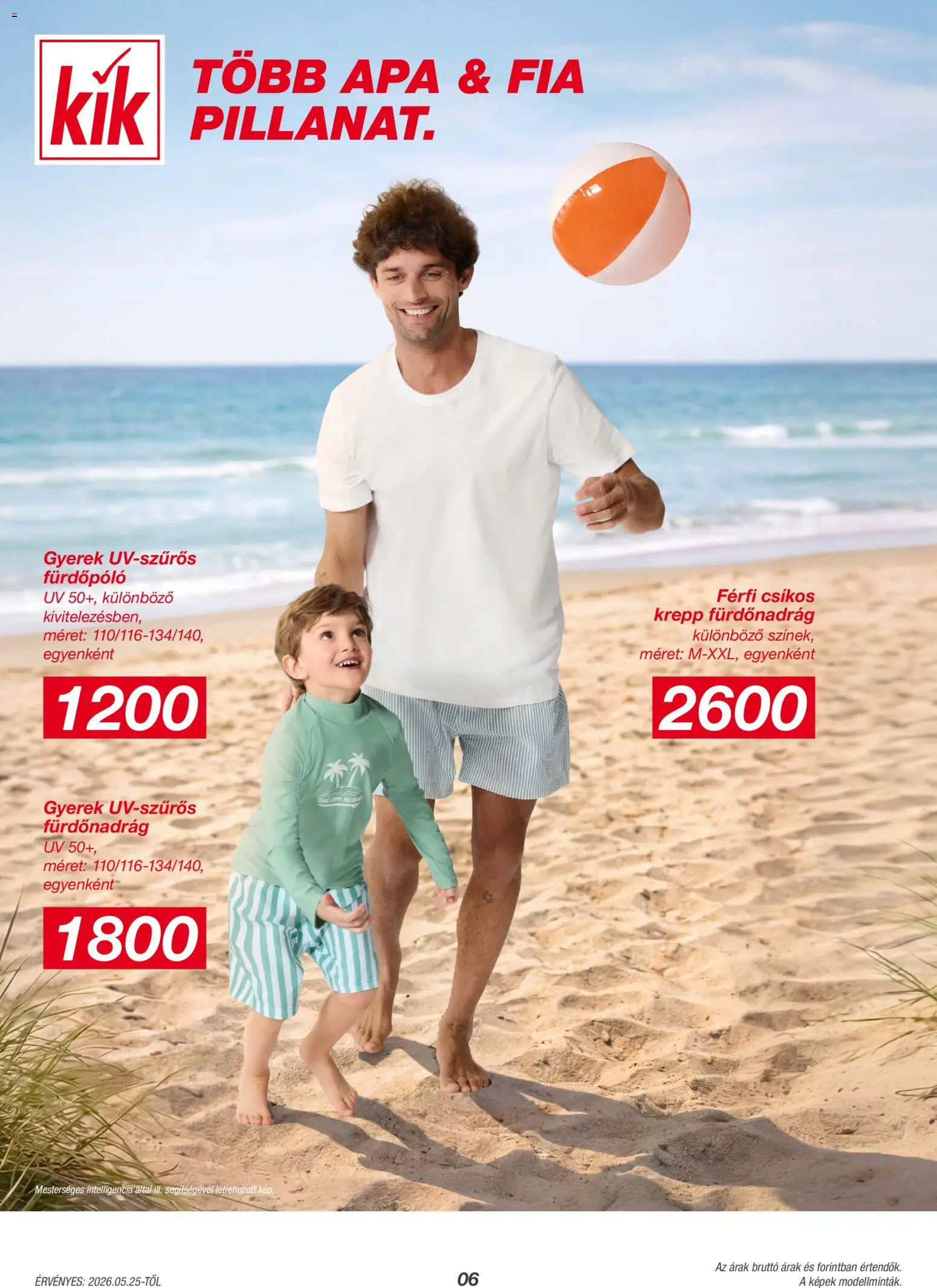 Kik akciós ujság - amely érvényes a következő dátumtól: 25.05.2026 | Oldal: 6
