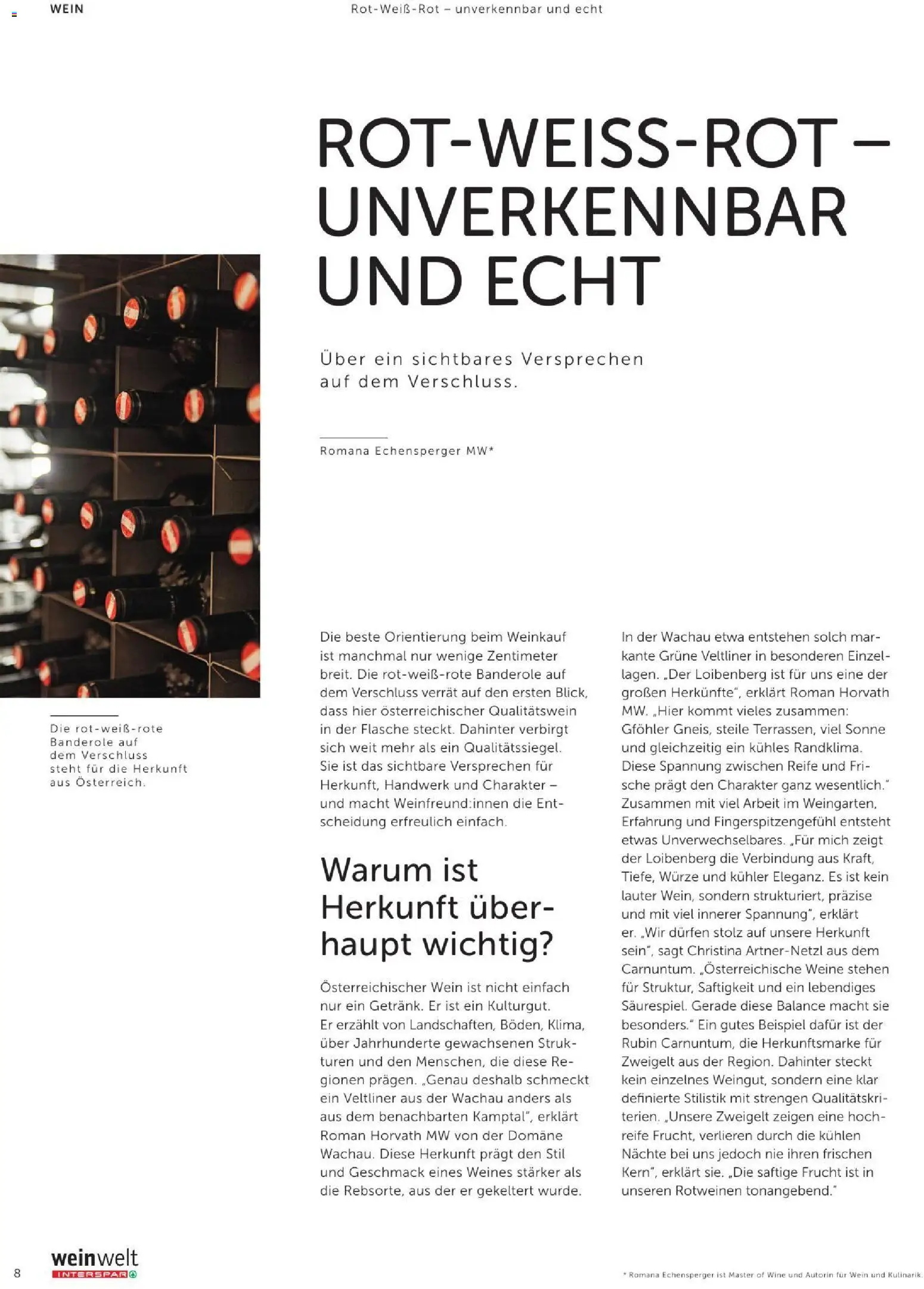 Interspar Wein Welt gültig ab 08.09.2026 | Seite: 8 | Produkte: Wein