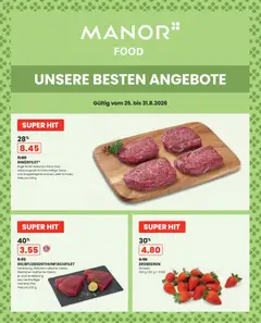 Manor aktionen ab 25.08.2026 gültig