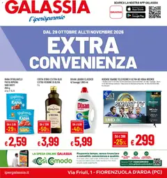 Anteprima del volantino Galassia volantino valido a partire dal 29/10/2026