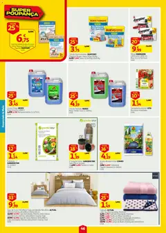 Pré-visualização Auchan folheto válido de 17/09/2026 | Página: 46 | Produtos: Armário, Jogo de cama, Lençol, Limpa vidros