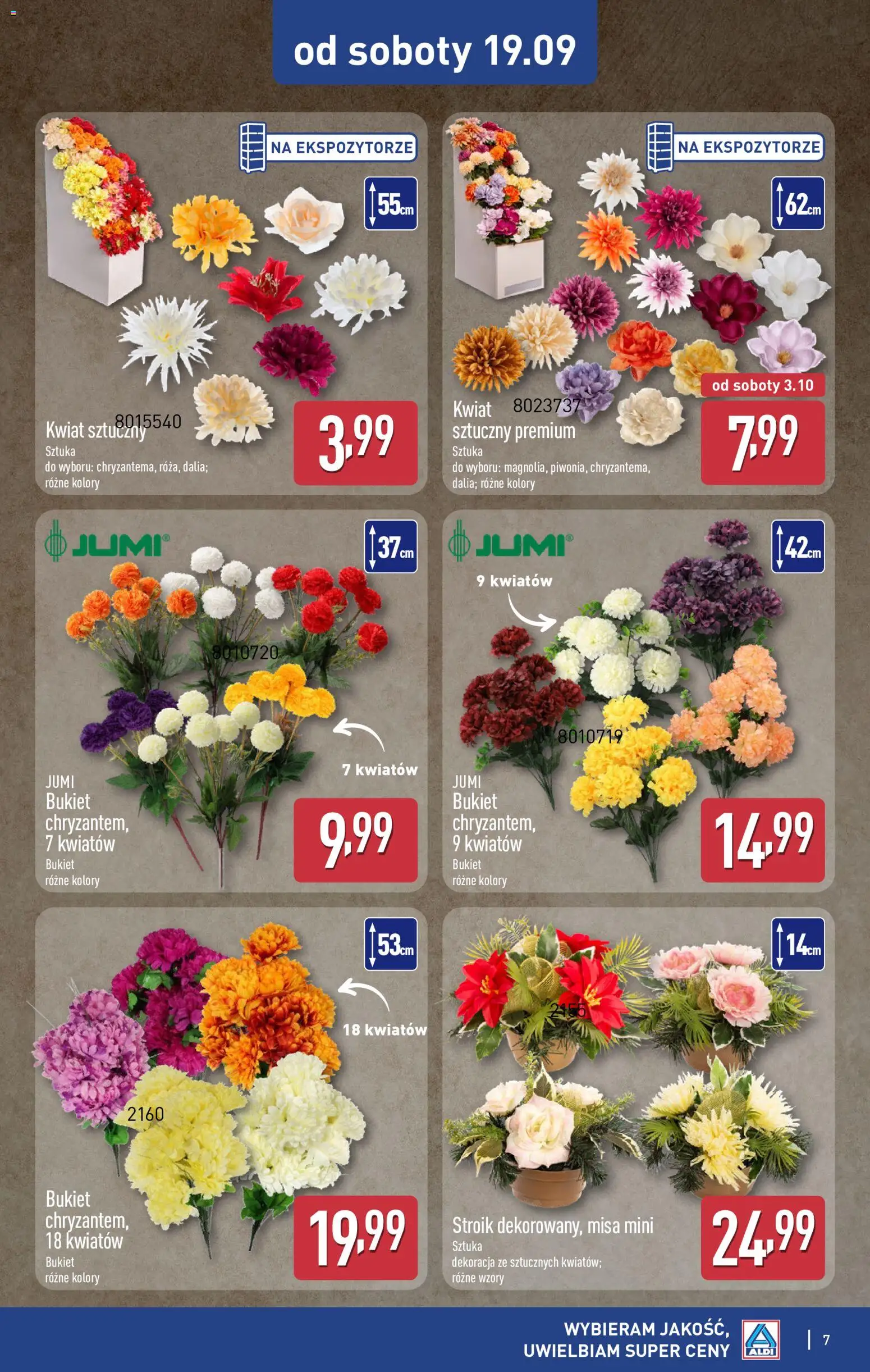 Aldi gazetka - Szeroka oferta zniczy w super cenach od 12.09.2026 | Strona: 7