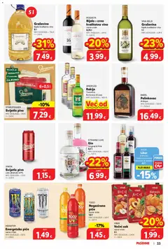 Bijelo ili crno kvalitetno vino, razne vrste 0,75 l - Pregled kataloga iz trgovine Plodine, vrijedi od 28.10.2026 | Stranica: 33