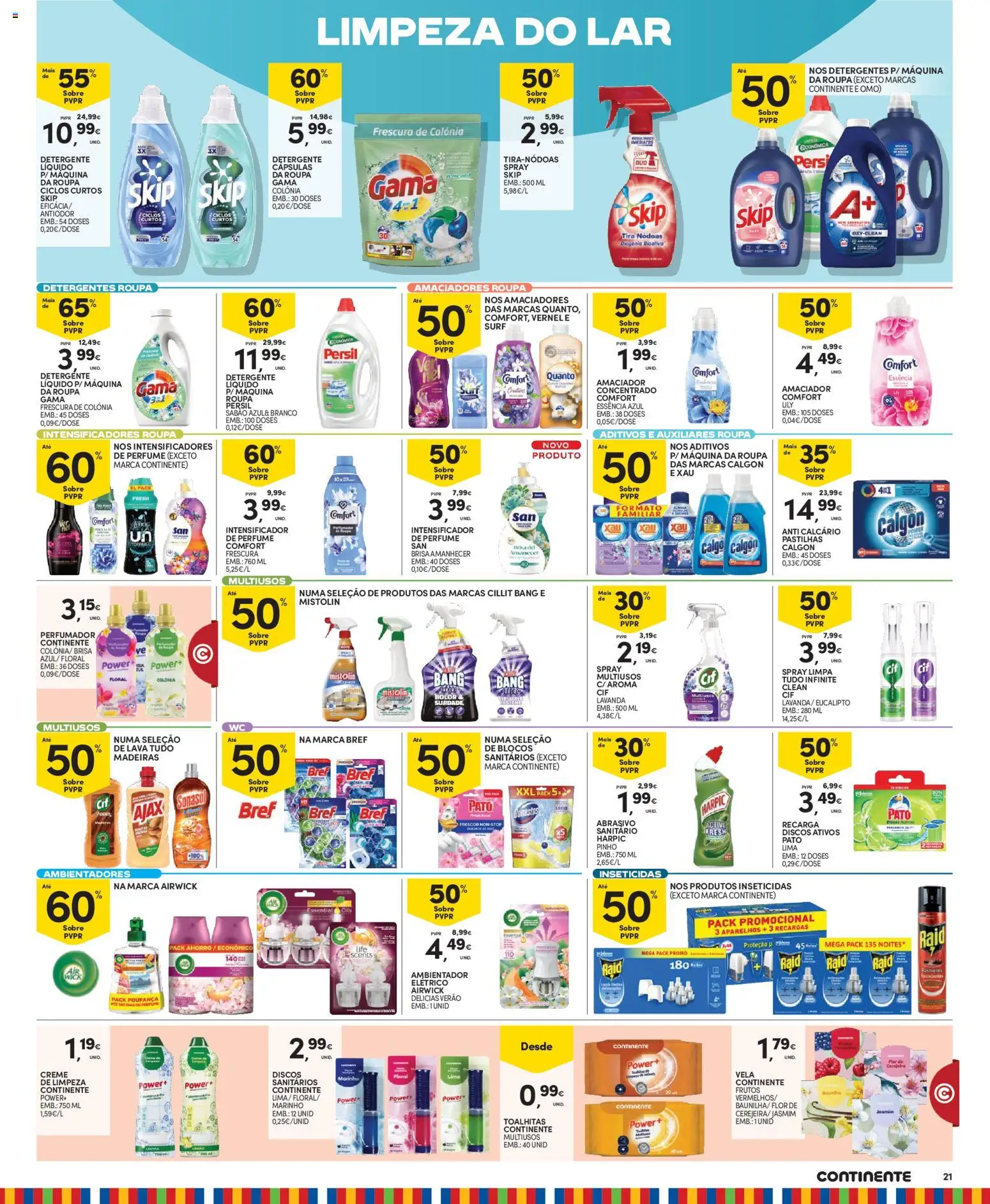 Continente Madeira │ válido de 01/09/2026 | Página: 21 | Produtos: Sabão, Detergente, Cápsulas, Persil