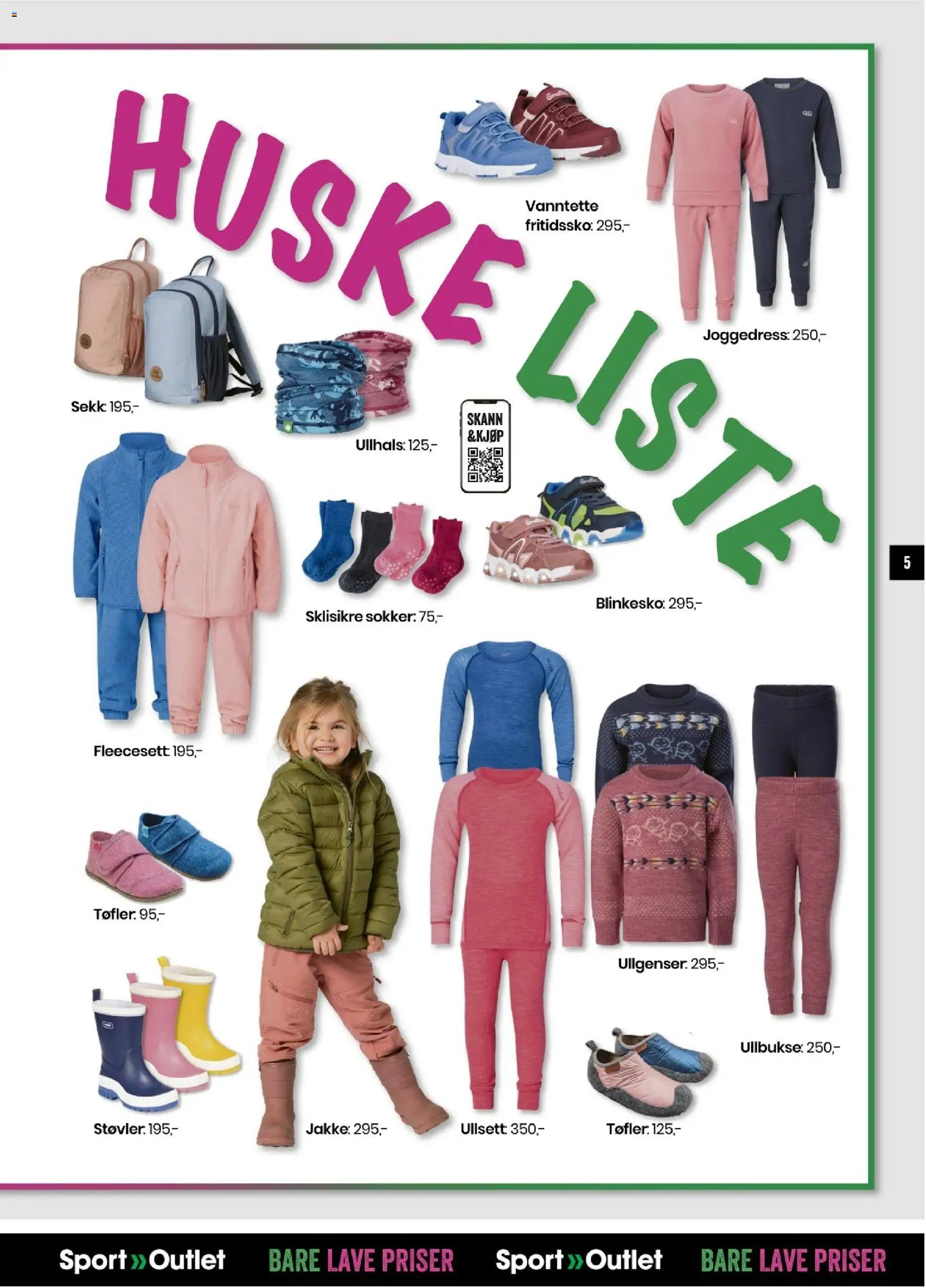 {H1} | Side: 5 | Produkter: Jakke, Sokker, Tøfler, Joggedress
