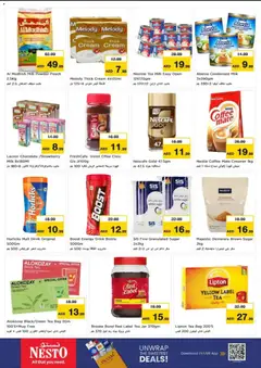 Preview of Nesto catalogue Explore More Shop More valid from 17 Sep, 2026 | Page: 6 | Products: Coffee, Chocolate, Cream, Powder