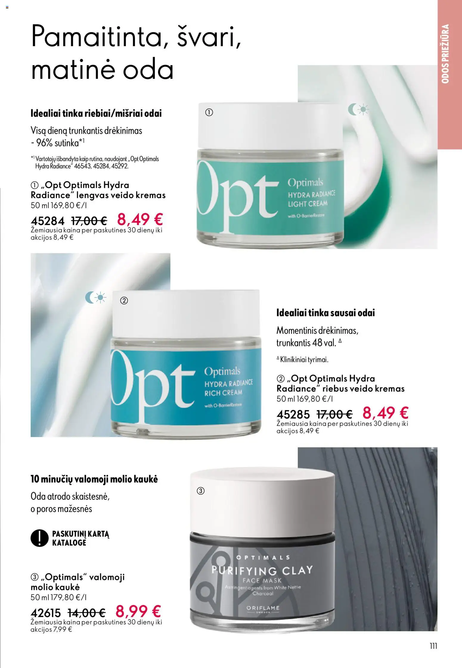 Oriflame akcijos nuo 13.05.2026 | Puslapis: 111 | Prekių: Kremas, Kaukė