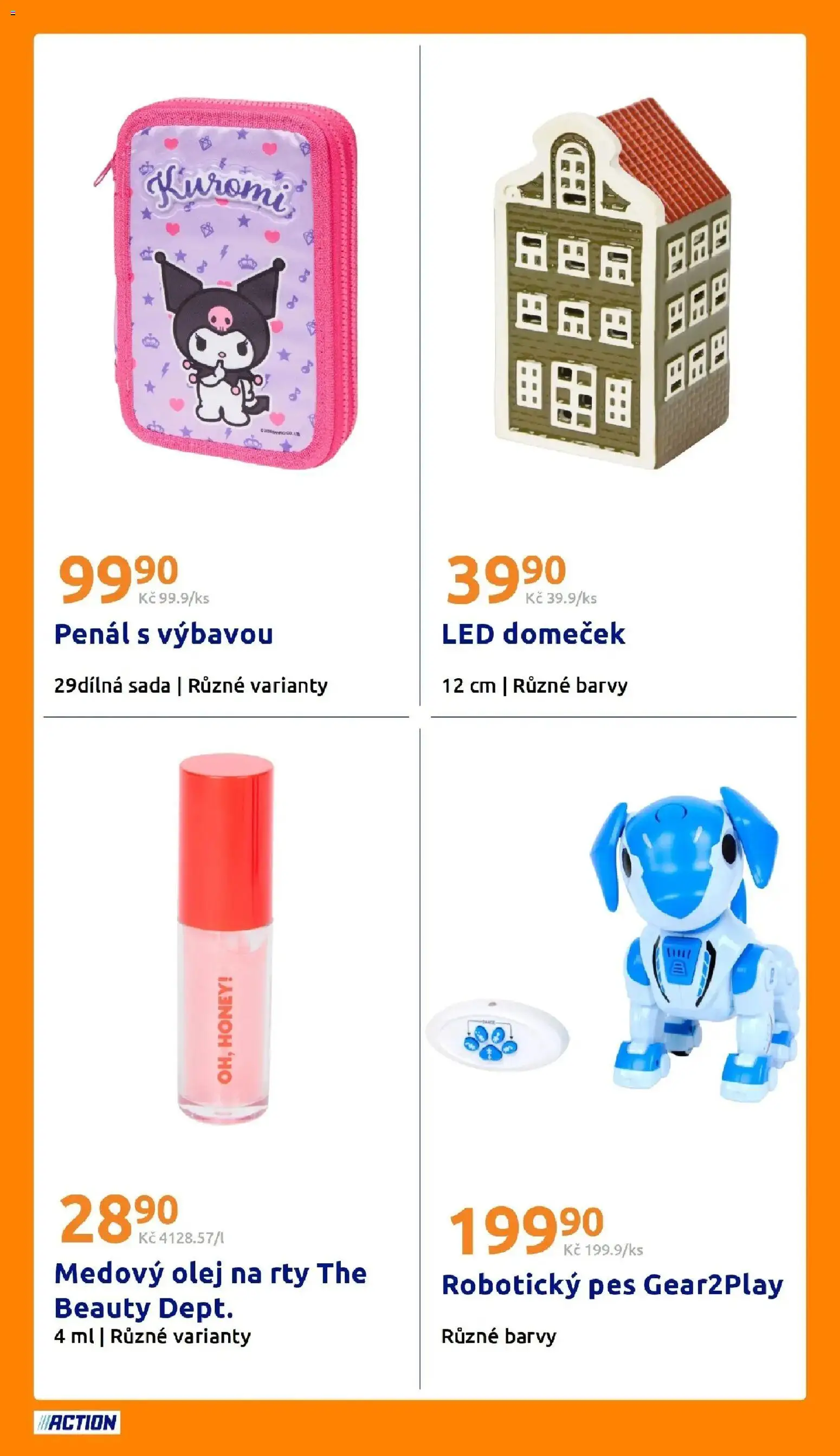 Action leták od 19.08.2026 - Akční leták online | Strana: 31 | Produkty: Penál, Olej, Barvy, LED