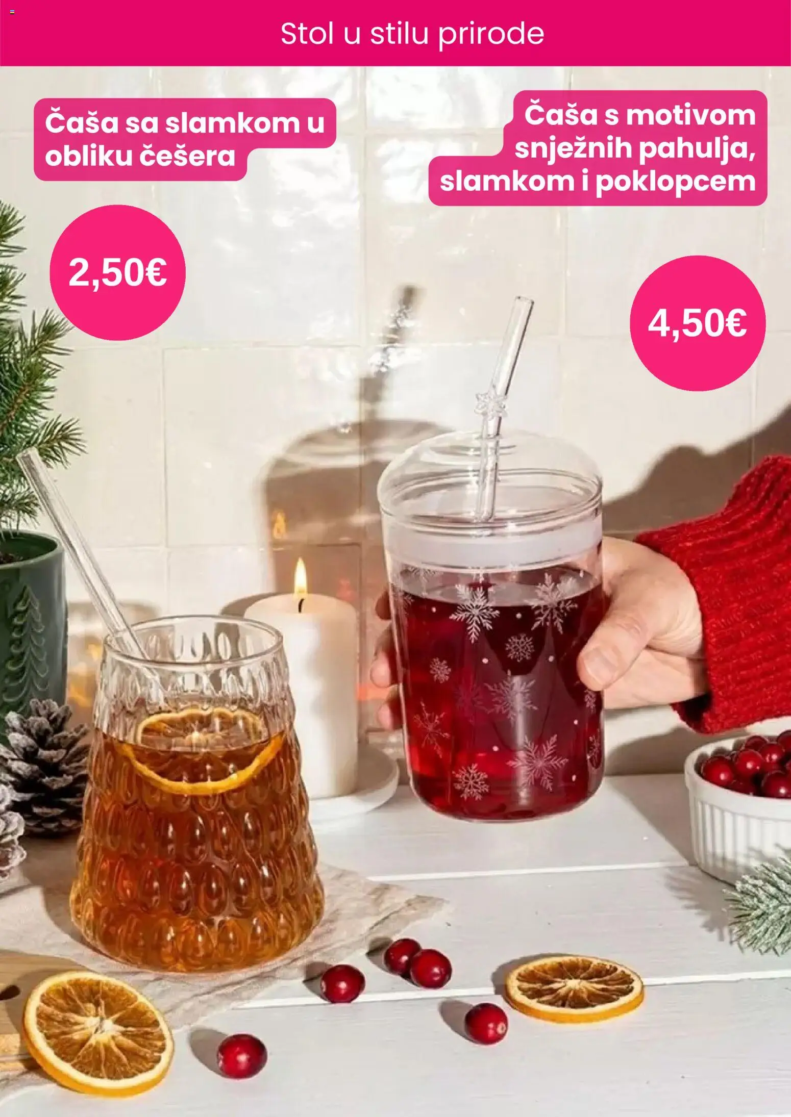 Pepco katalog | vrijedi od 15.10.2026 | Stranica: 5 | Proizvodi: Stol, Čaša sa slamkom