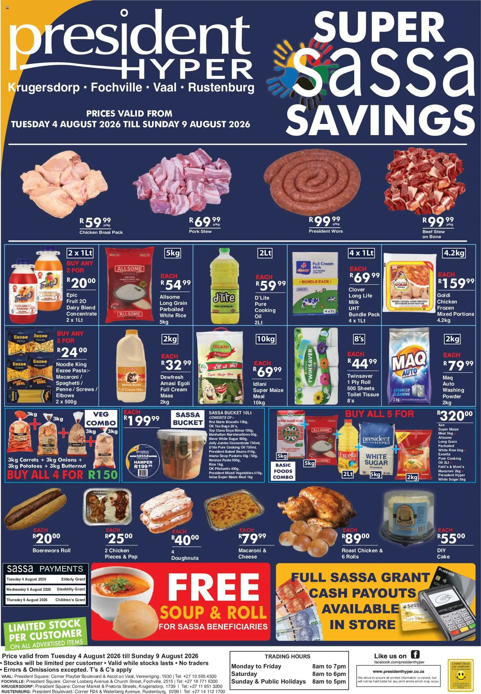 New President Hyper catalogue – valid from 04/08/2026 | Page: 1