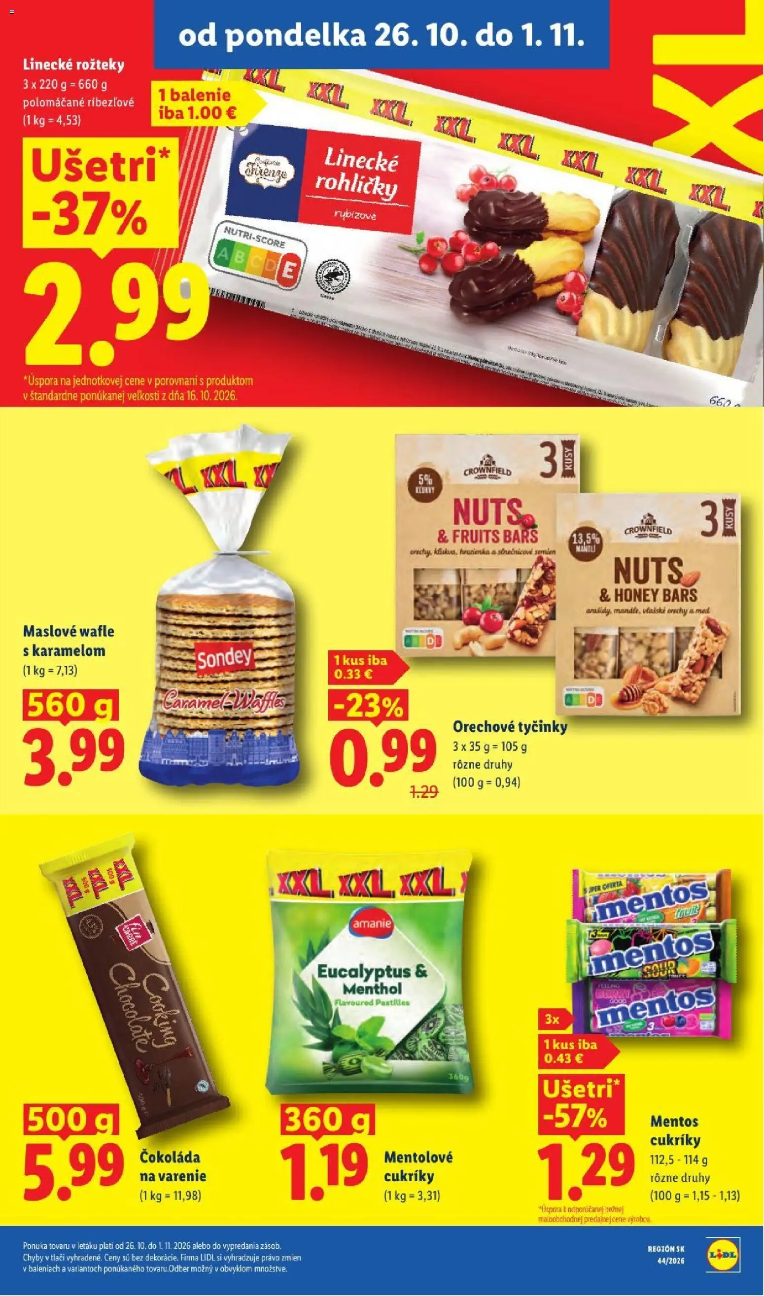 Nové Lidl akcie – leták je platný od 26.10.2026 | Strana: 35