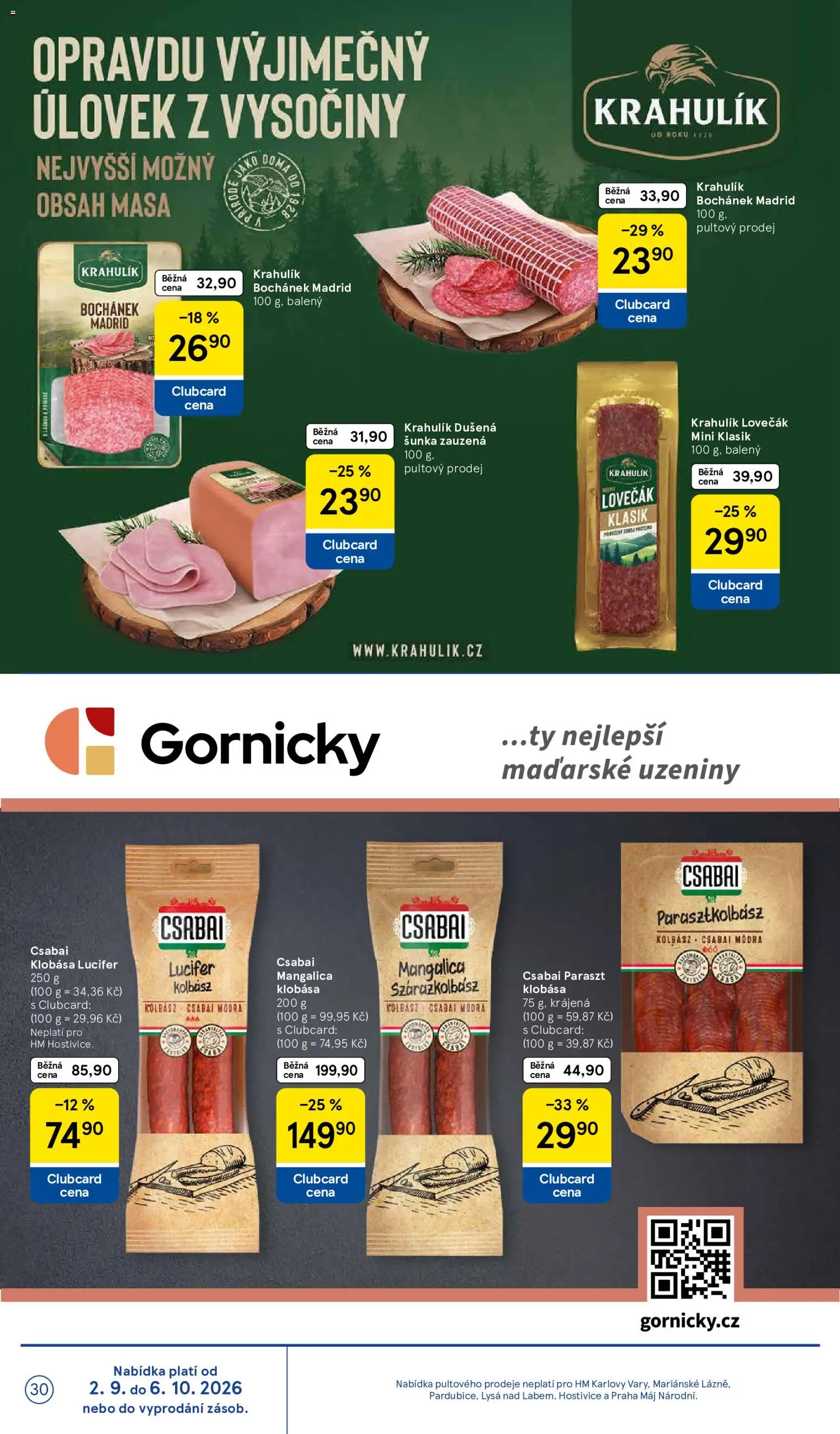 Tesco leták - Hypermarket od 16.09.2026 | Strana: 30