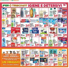 Anteprima del volantino Ipertriscount volantino valido a partire dal 23/10/2026 | Pagina: 19 | Prodotti: Dentifricio, Candeggina, Patate, Lavanda