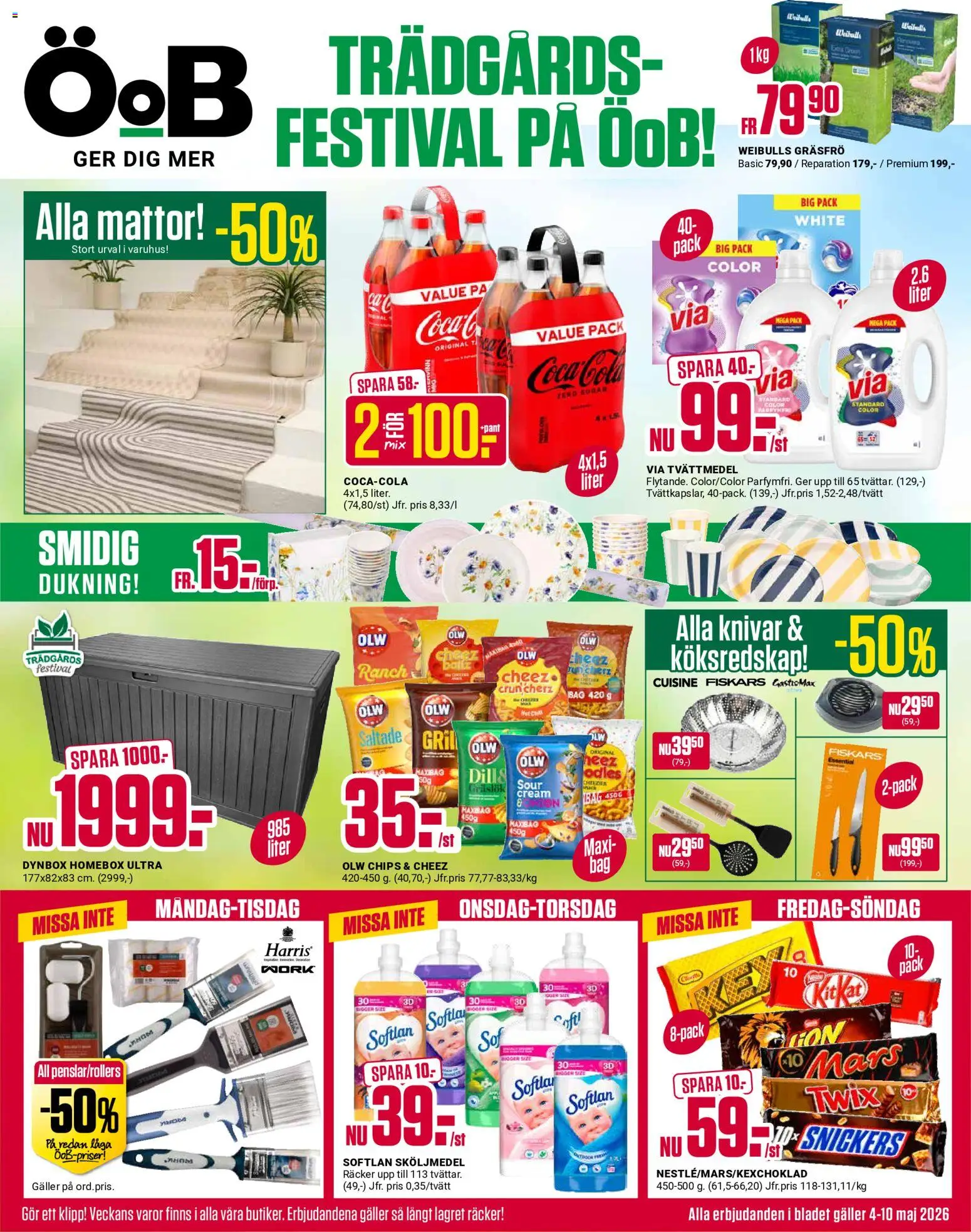 ÖoB reklamblad aktuell från 04.05.2026 | Sida: 1