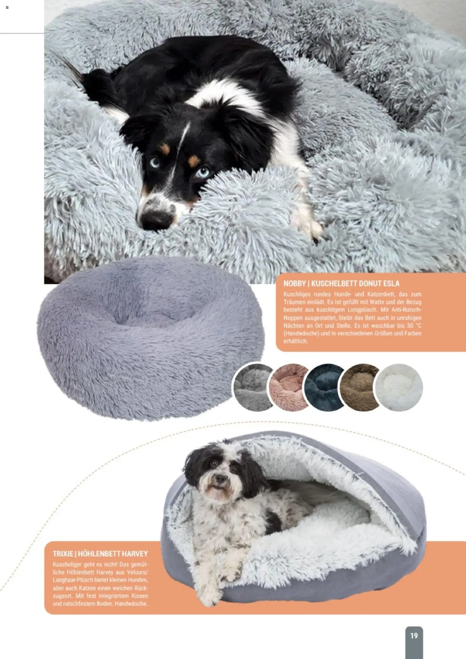 zookauf Themenkatalog Hund – gültig ab 18.05.2026 | Seite: 19 | Produkte: Bett, Kissen