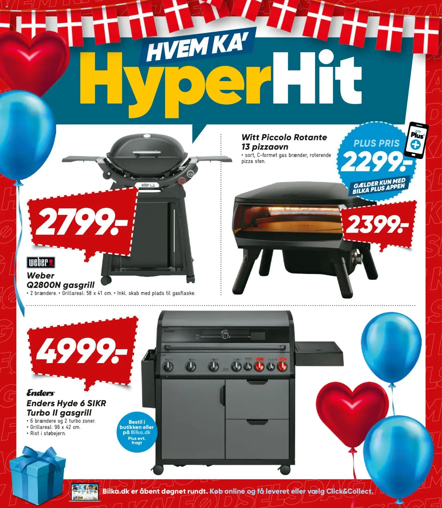 Bilka tilbudsavis – gyldig fra 24/07/2026 | Side: 10 | Produkter: Pizza, Skab