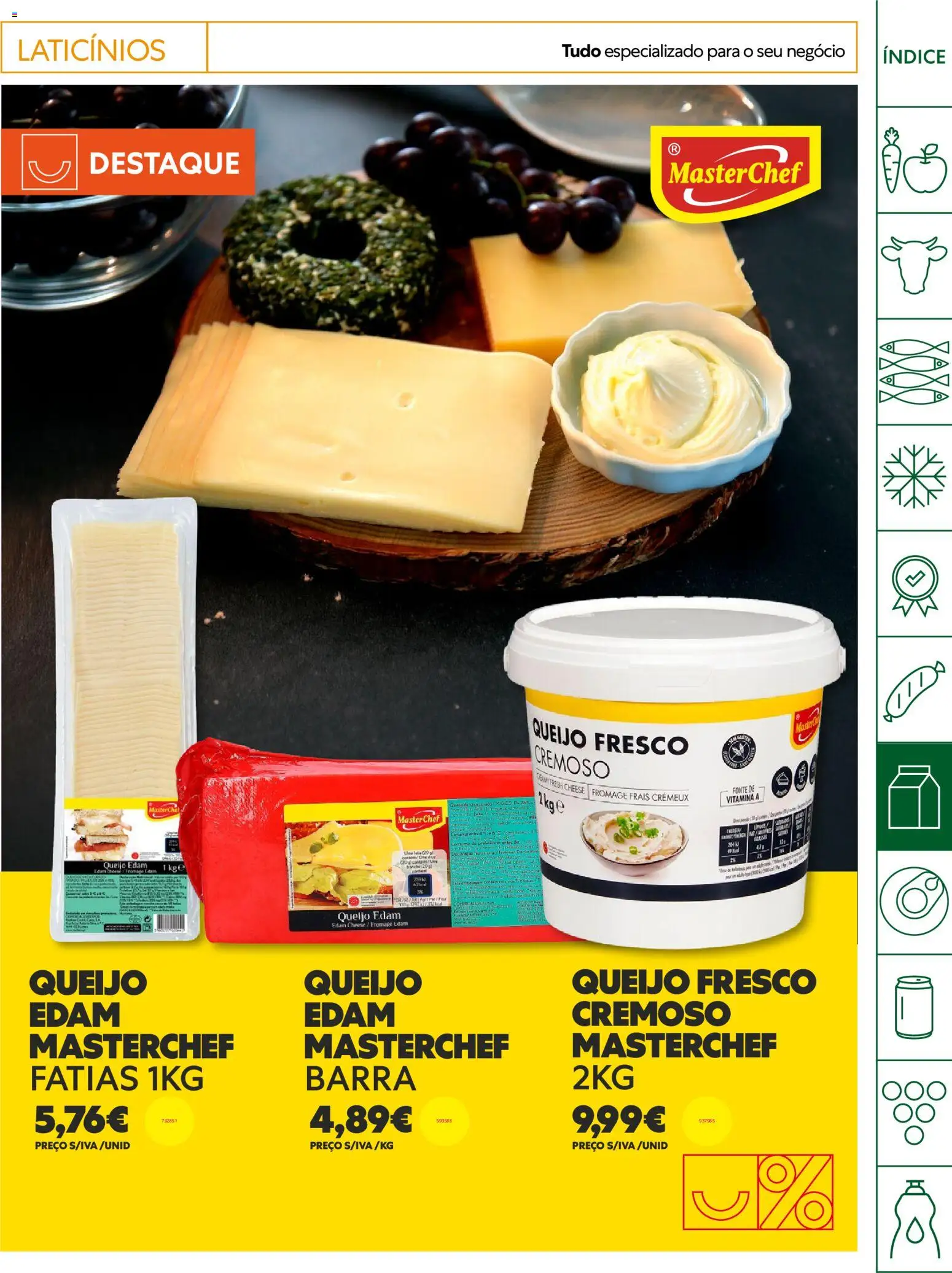 Recheio Horeca │ válido de 07/07/2026 | Página: 17 | Produtos: Queijo