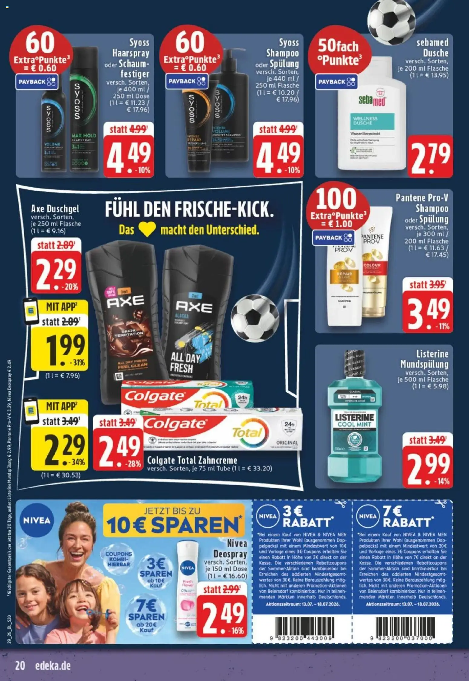 Edeka Prospekt Wegner – gültig ab 13.07.2026 | Seite: 20
