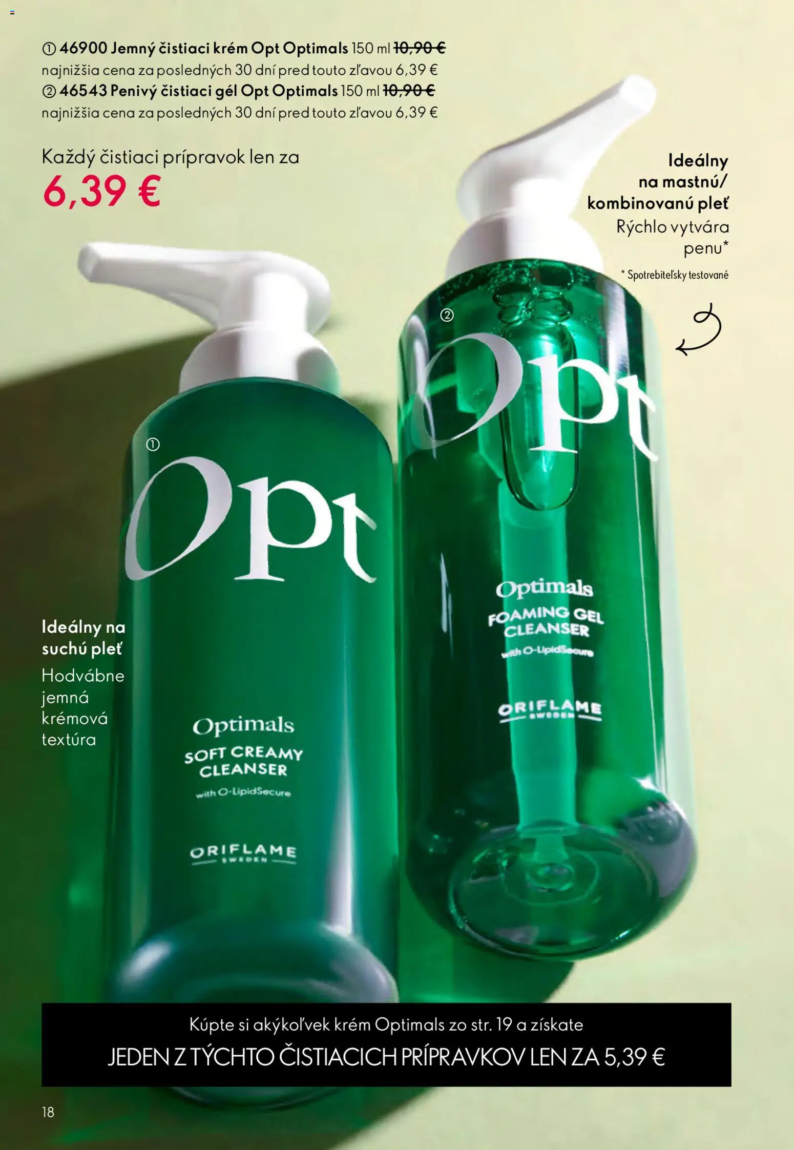 Nové Oriflame akcie – leták je platný od 25.03.2026 | Strana: 18 | Produkty: Krém