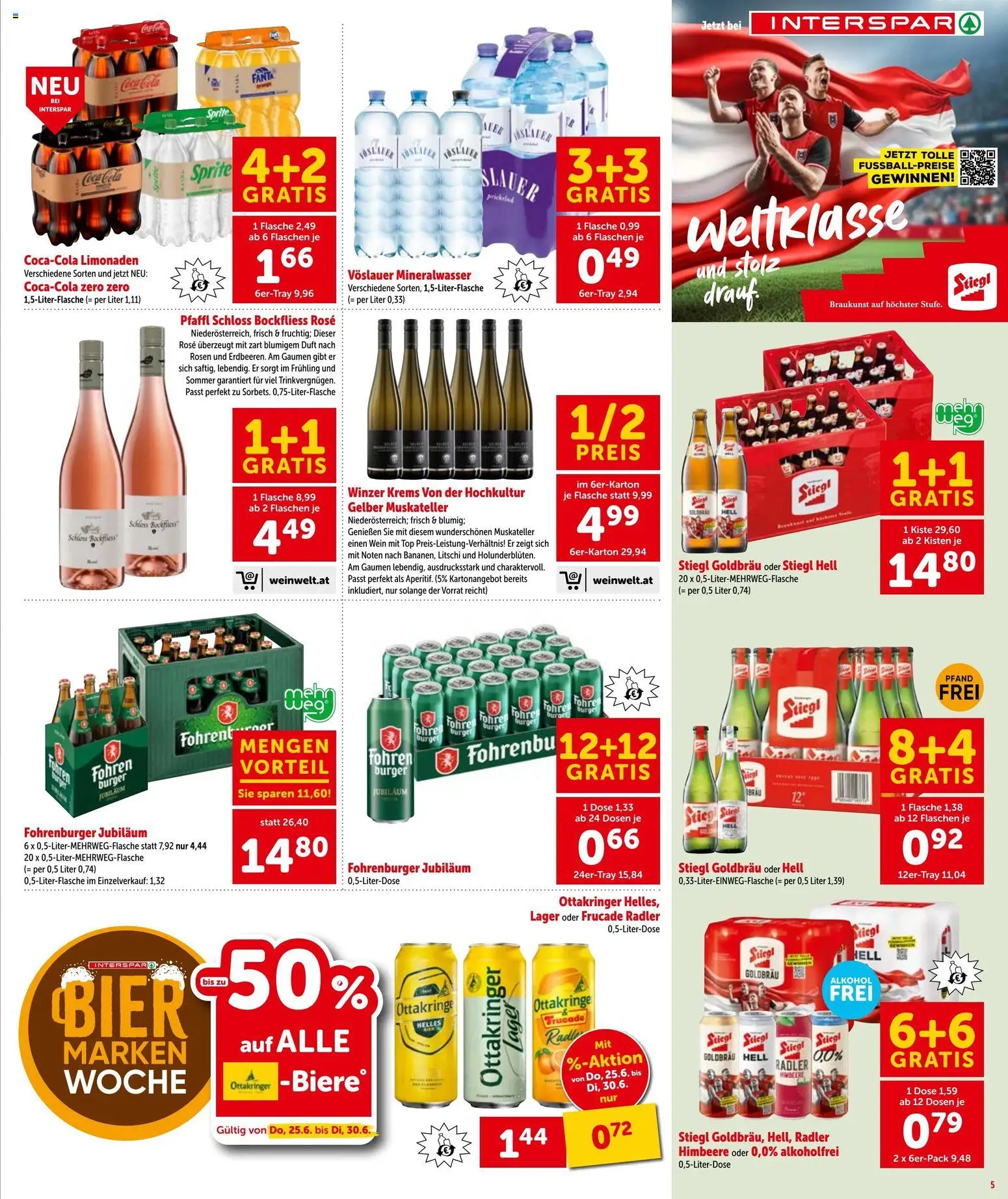 Interspar - Flugblatt gültig ab 25.06.2026 | Seite: 7 | Produkte: Himbeere, Duft, Wein, Bier