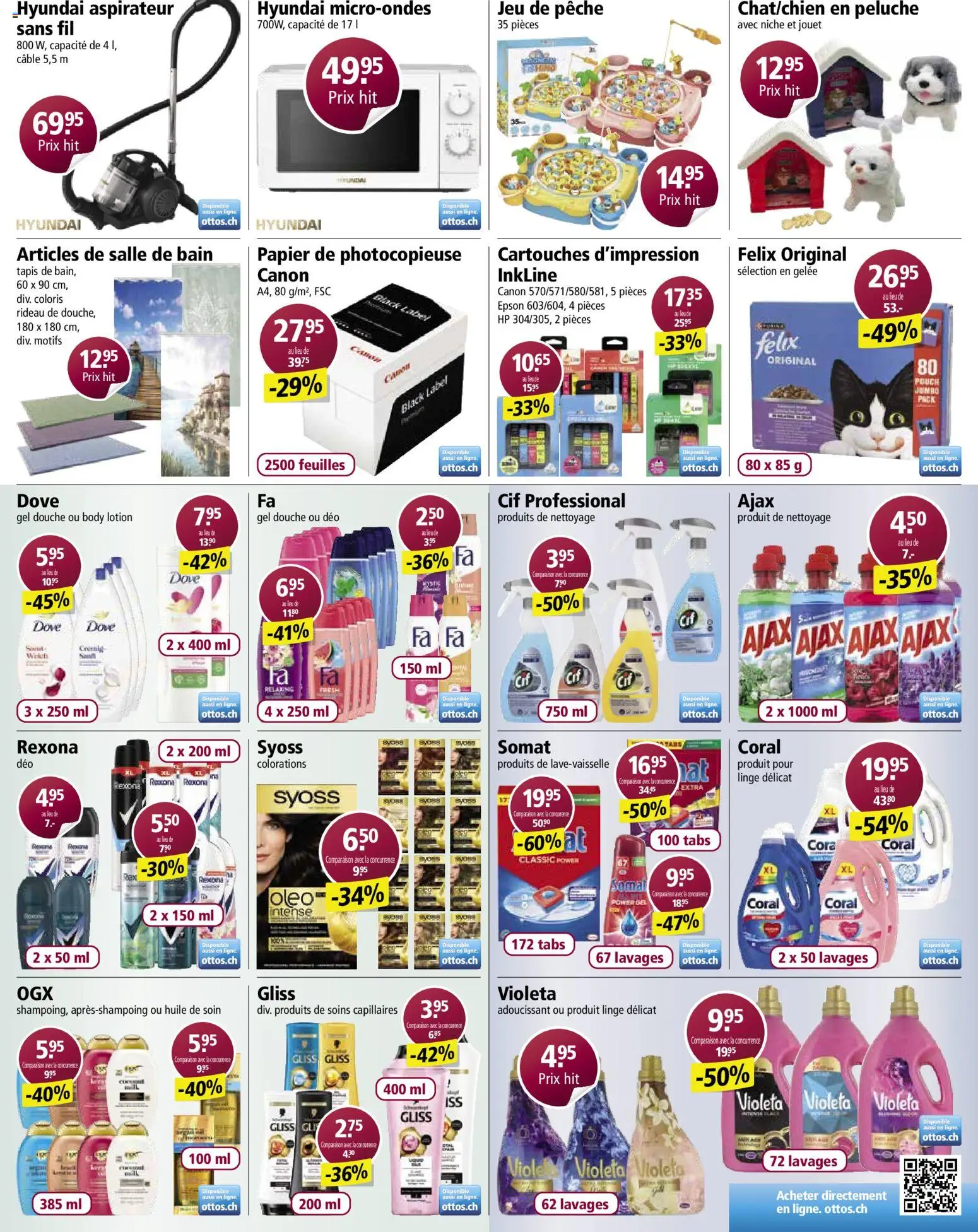 Otto's aktionen FR – gültig ab 11.08.2026 | Seite: 3 | Produkte: Body Lotion, HP, Epson