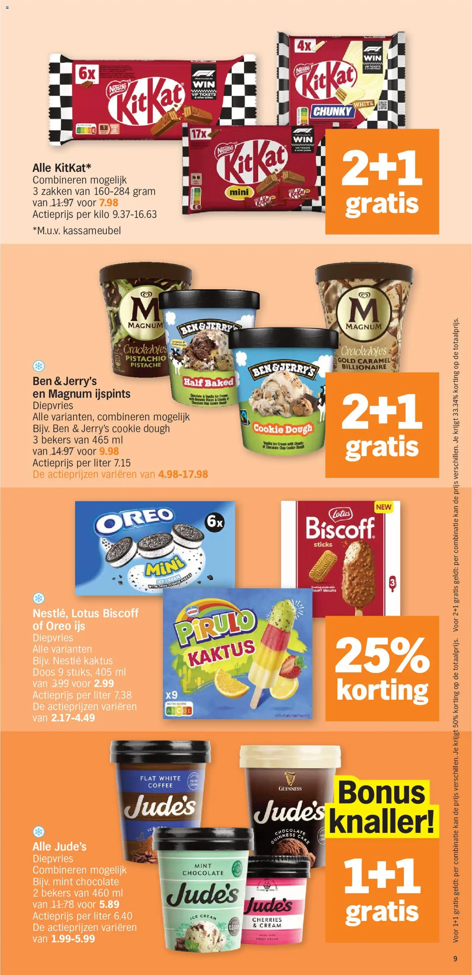 {H1} | Pagina: 9 | Producten: Oreo, Cake, Kan
