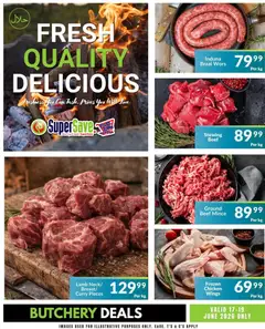 Super Save specials catalogue – valid from 17/07/2026