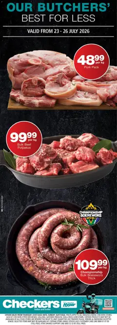 Checkers specials catalogue – valid from 23/07/2026