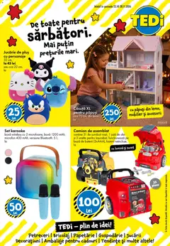 Ofertele TEDi valabile de la 23.10.2026