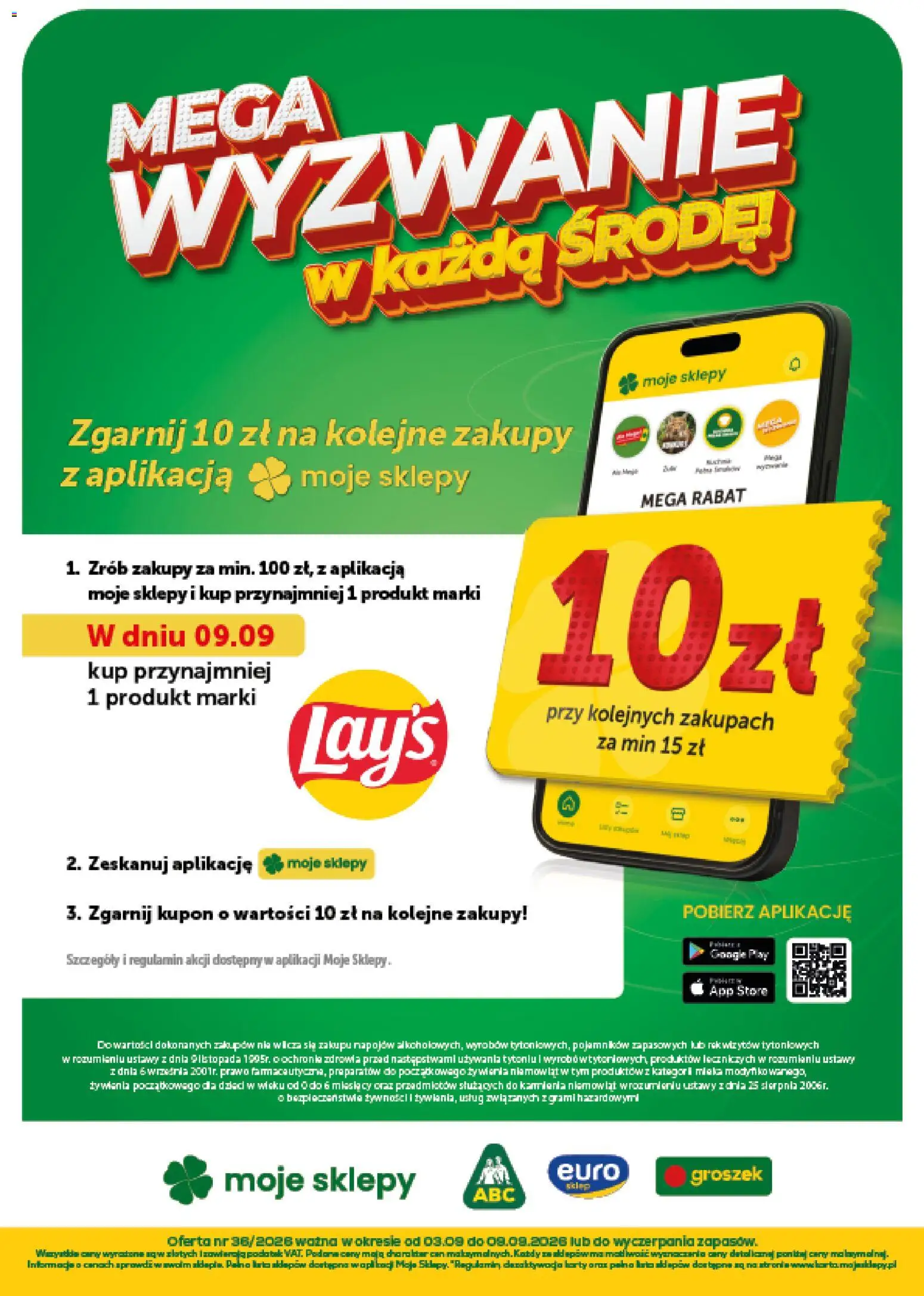 Groszek gazetka - Minimarket od 03.09.2026 | Strona: 16 | Produkty: Groszek, Mleka