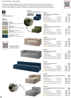 Vista previa Catálogo IKEA Sofás válido desde el 07.05.2026 | Página: 38 | Productos: Té, Funda, Almacenaje, Sofá