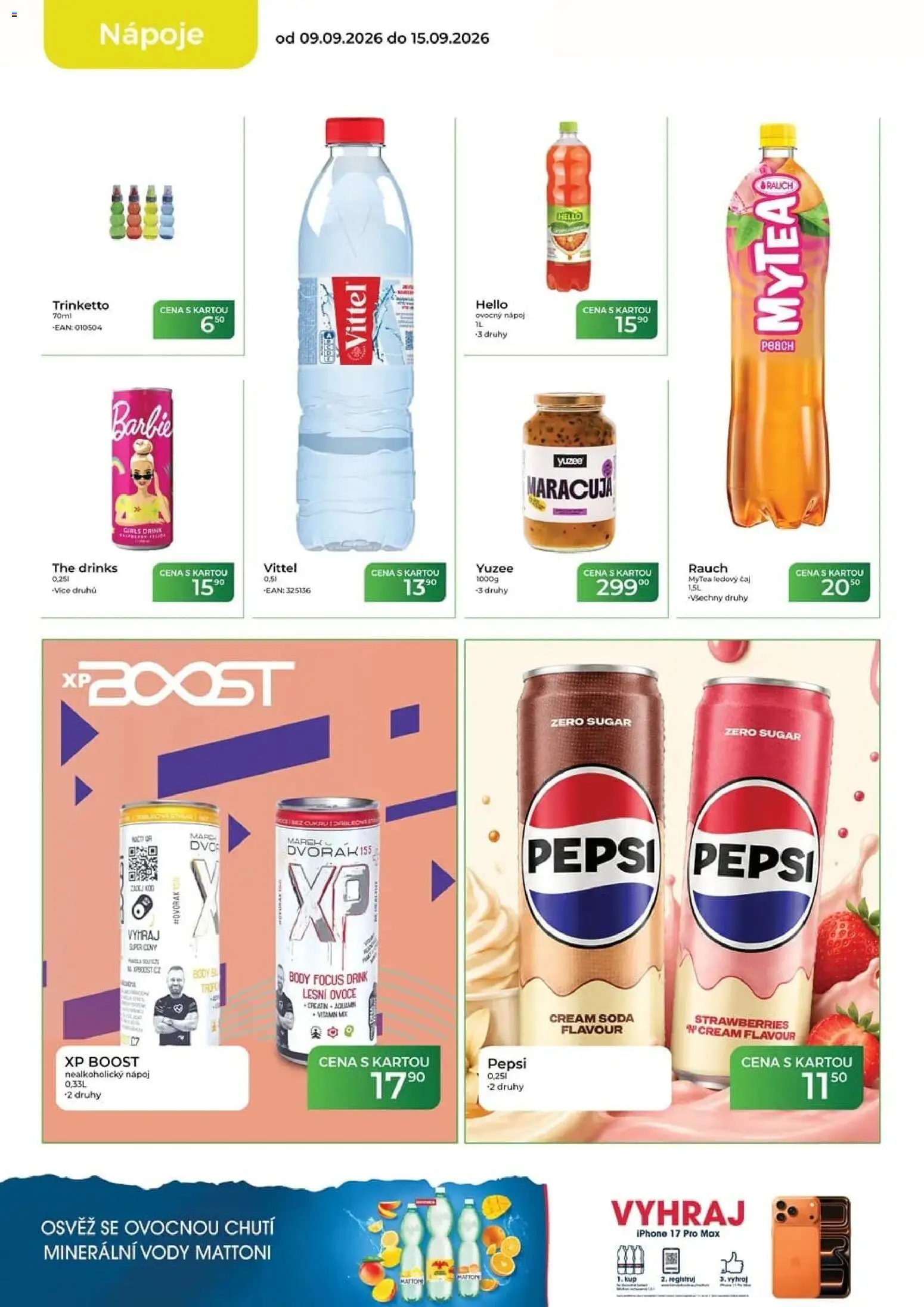 Tamda Foods leták od 16.09.2026 | Strana: 10 | Produkty: Pepsi, Iphone, Body, Ledový čaj