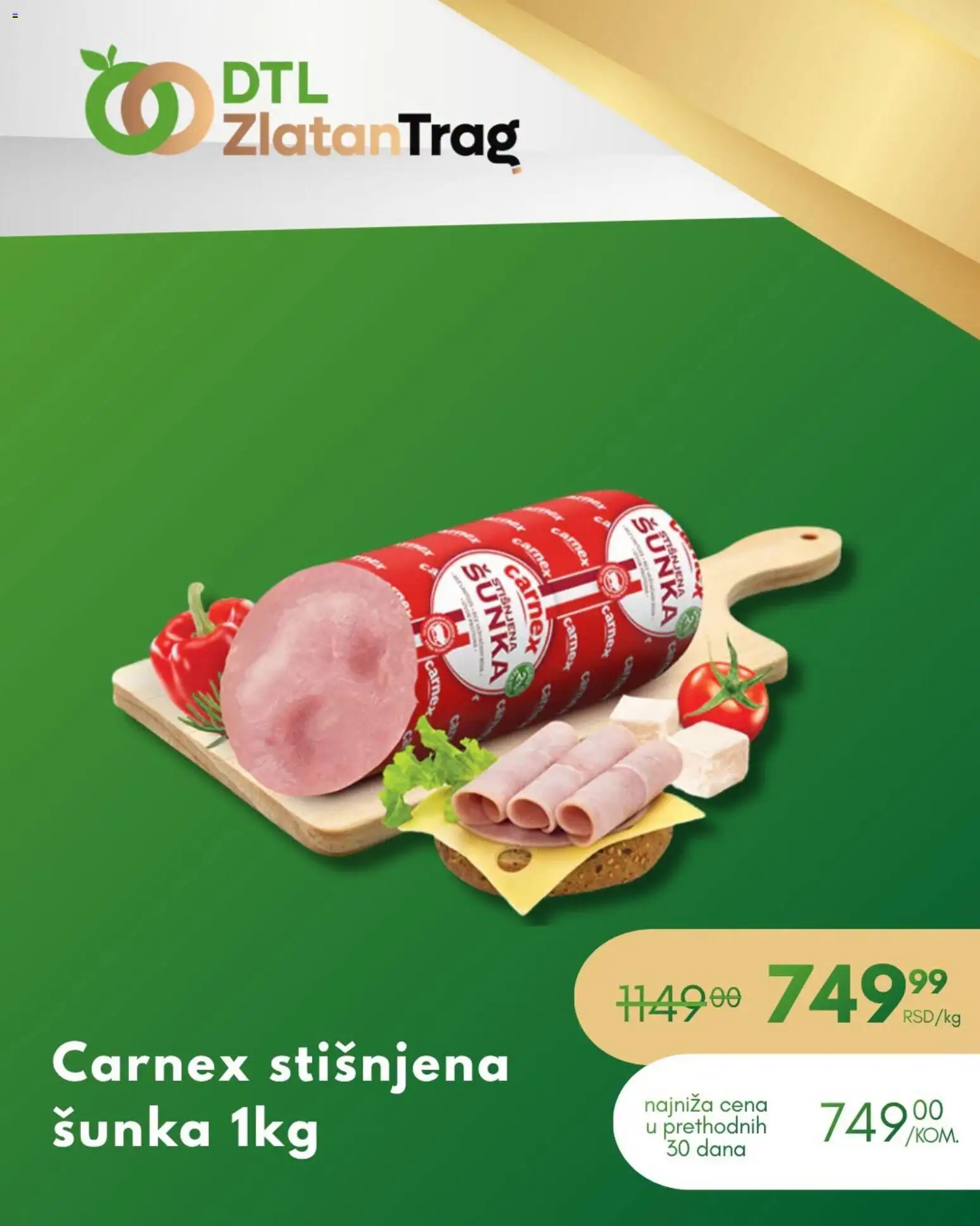 Zlatan Trag katalog - važi od 09.09.2026 | Strana: 2 | Proizvode: Šunka