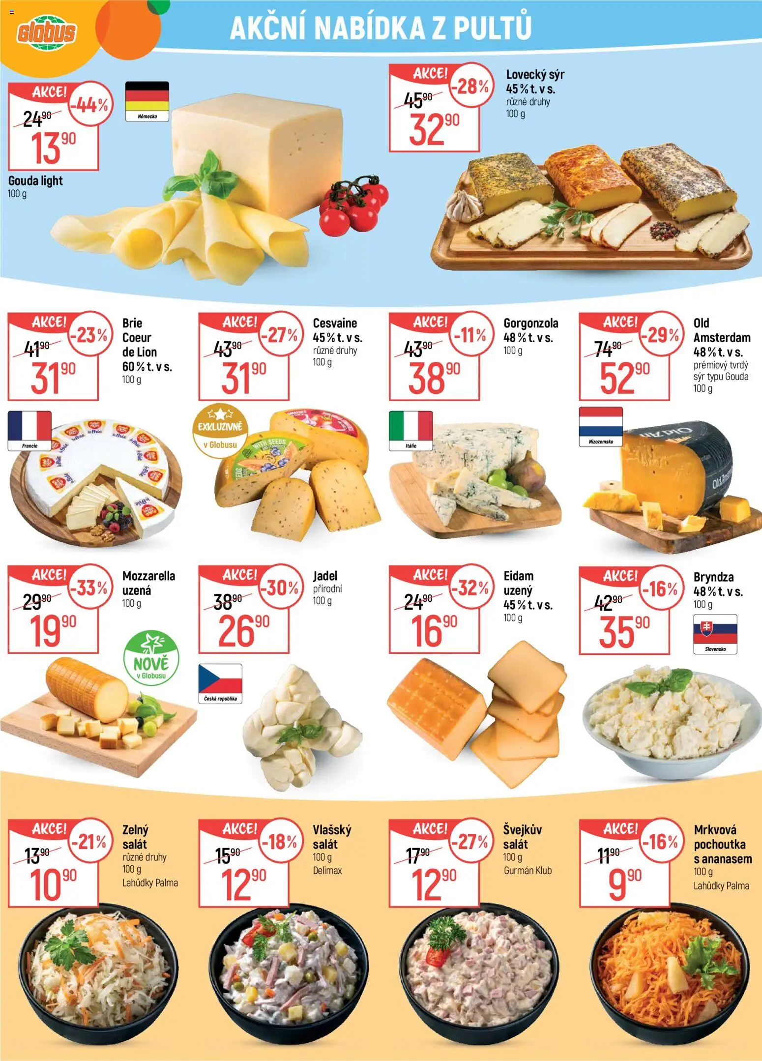 Globus leták od 12.08.2026 | Strana: 13 | Produkty: Gouda, Globus, Sýr, Gorgonzola