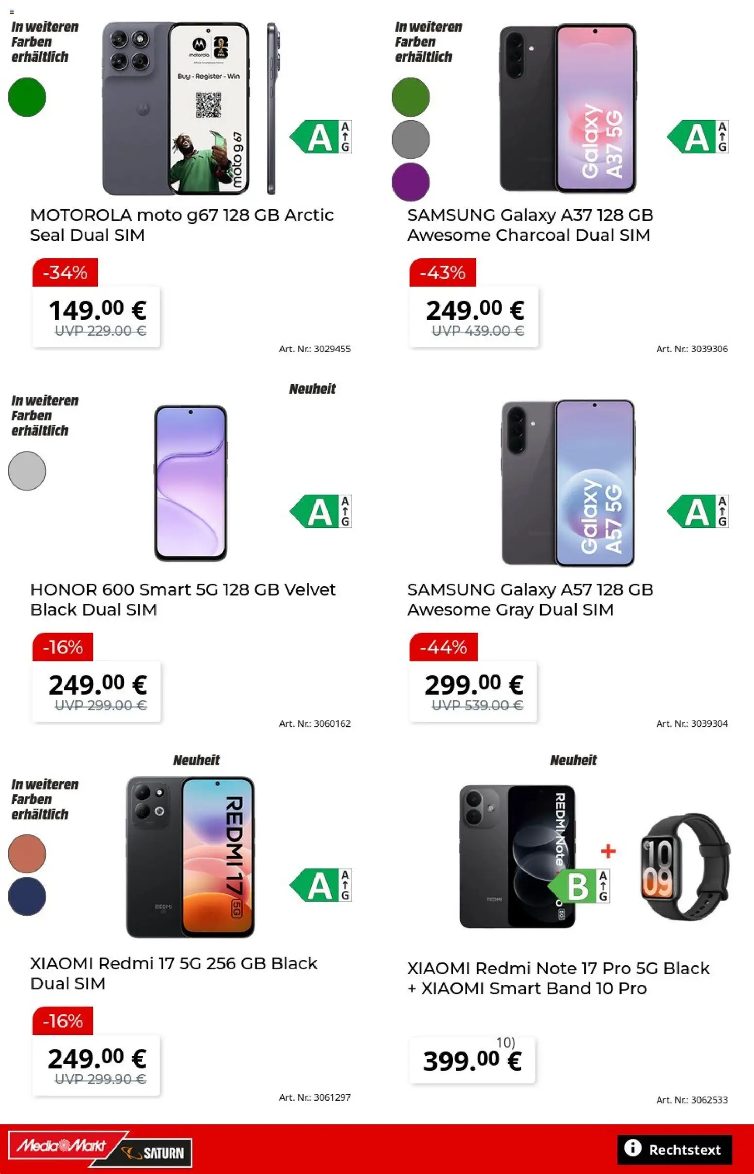 Media Markt Prospekt – gültig ab 07.09.2026 | Seite: 8 | Produkte: Xiaomi, Samsung
