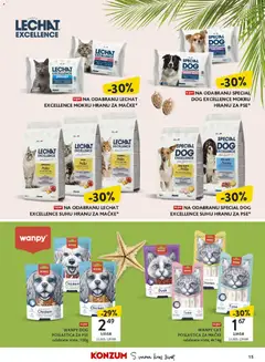 Konzum Katalog Ljetne Avanture - Pregled kataloga iz trgovine Konzum, vrijedi od 06.07.2026 | Stranica: 15 | Proizvodi: Tuna