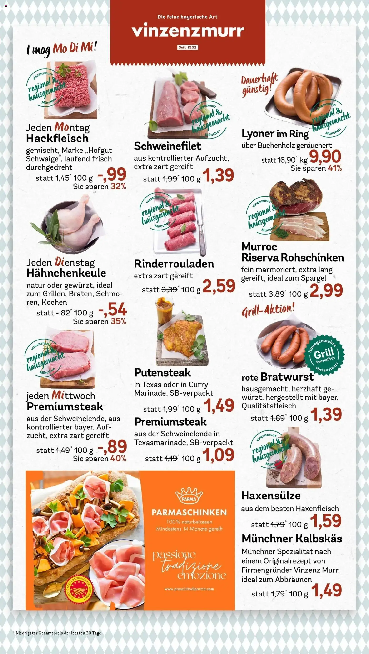 Rewe Prospekt Icking	 – gültig ab 10.05.2026 | Seite: 8 | Produkte: Rinderrouladen, Grill, Spargel, Schweinefilet