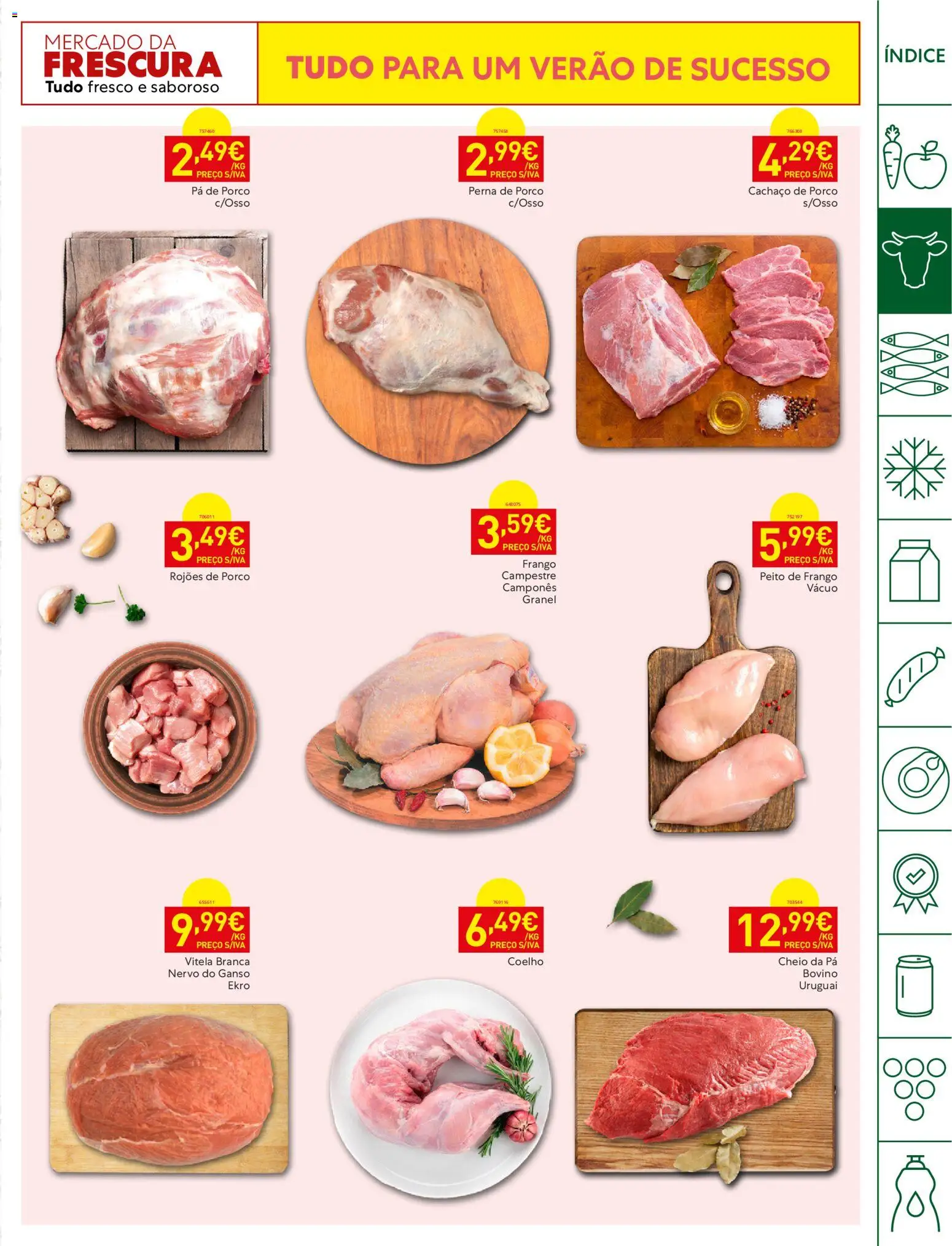 Recheio Horeca │ válido de 23/06/2026 | Página: 5 | Produtos: Peito de frango, Frango, Coelho, Pá