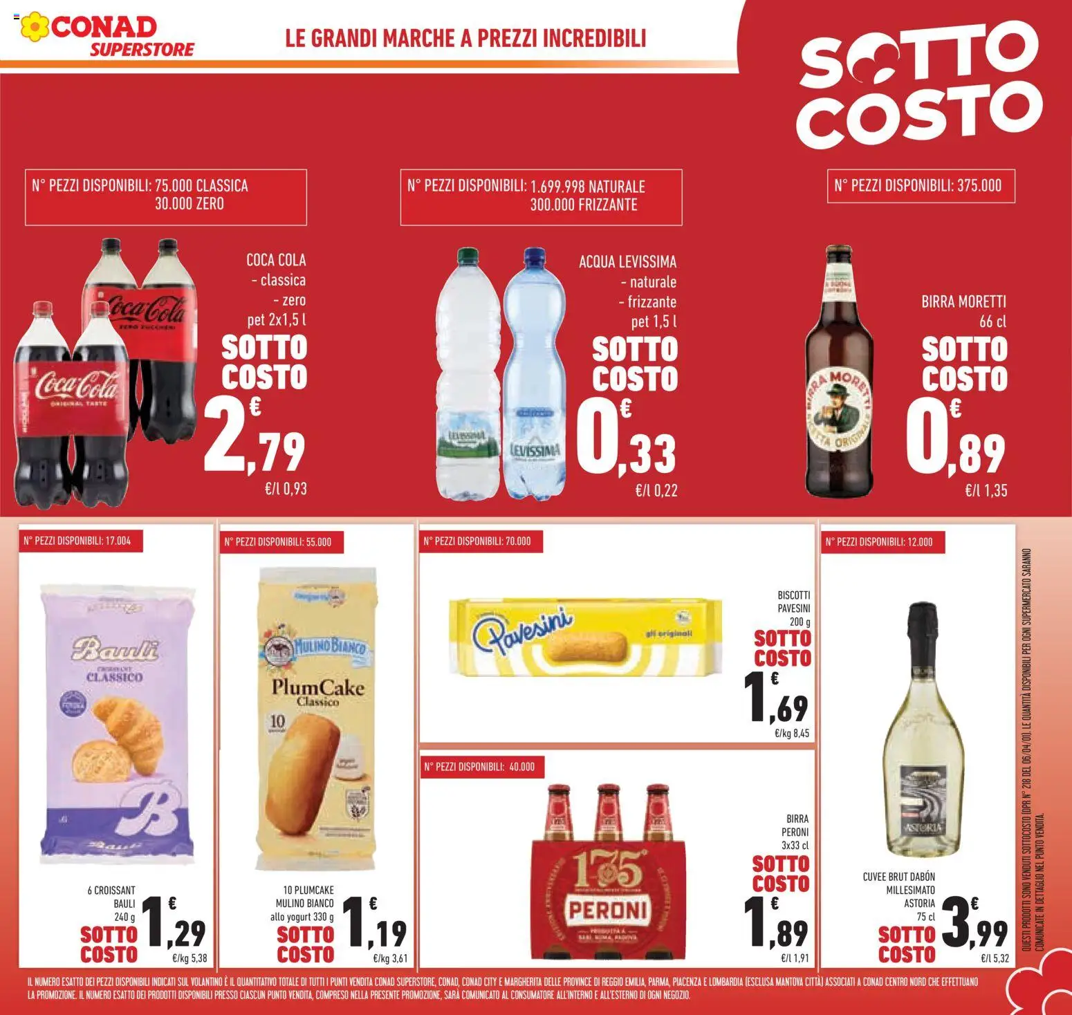 Volantino Conad del 04.06.2026 | Pagina: 9 | Prodotti: Yogurt, Biscotti, Birra Moretti, Plumcake