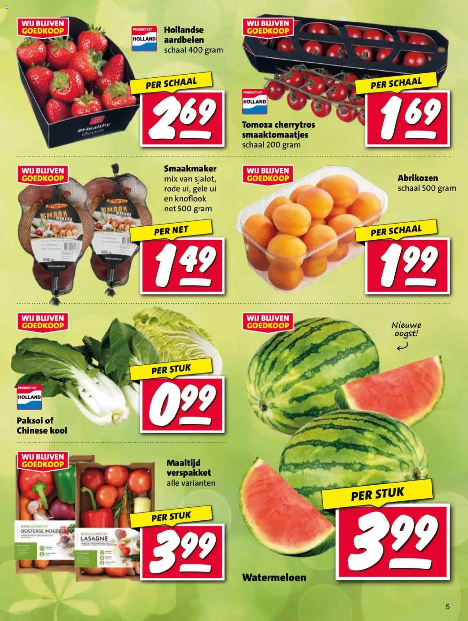 {H1} | Pagina: 5 | Producten: Noedels, Rösti, Schaal, Lasagne